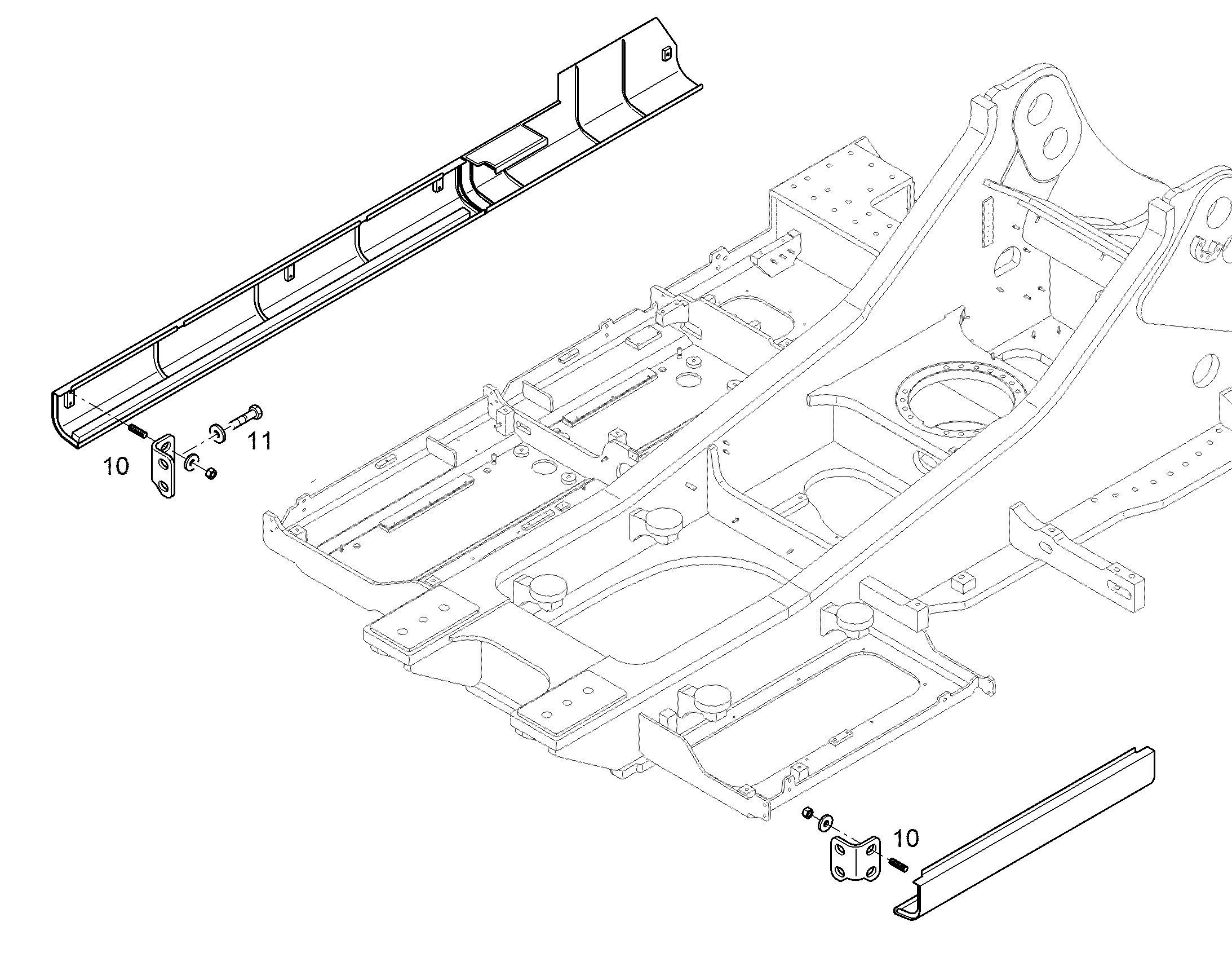 ДЕТАЛИ КРЕПЛЕНИЯ 11465654 LIEBHERR