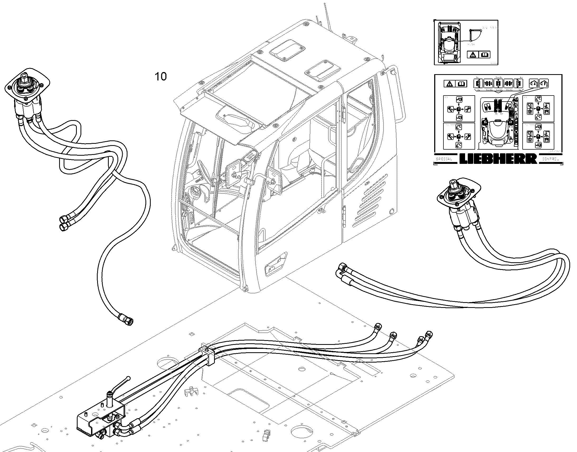 ПЕРЕКЛЮЧЕНИЕ УПРАВЛЕНИЕ 11462992 LIEBHERR