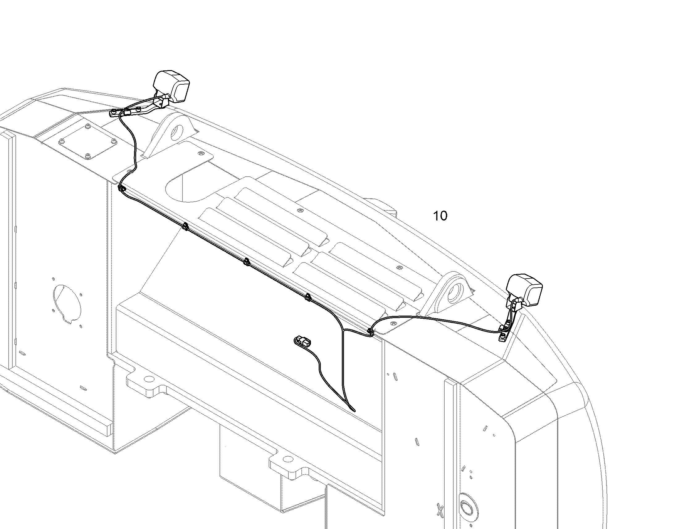 ПРОЖЕКТОР НА ПРОТИВОВЕСЕ LED 11463534 LIEBHERR