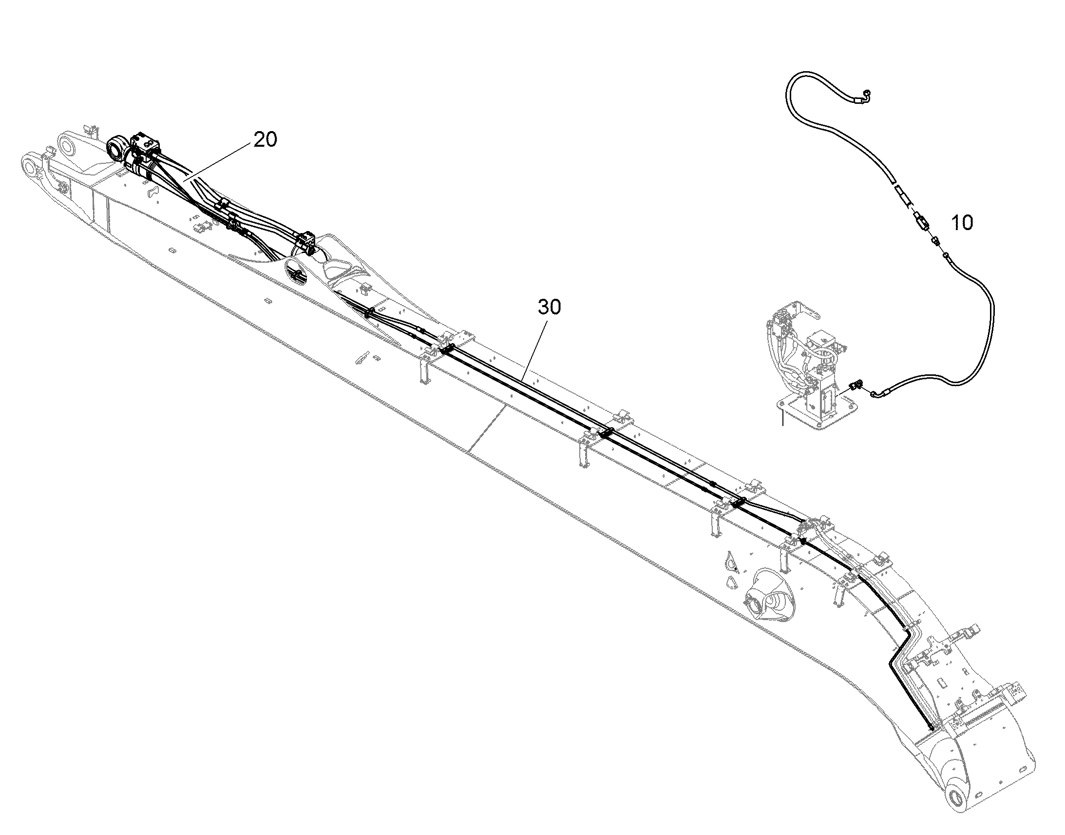 ЗАЩ.ТРУБЫ ЦИЛ.РУК. 11737147 LIEBHERR