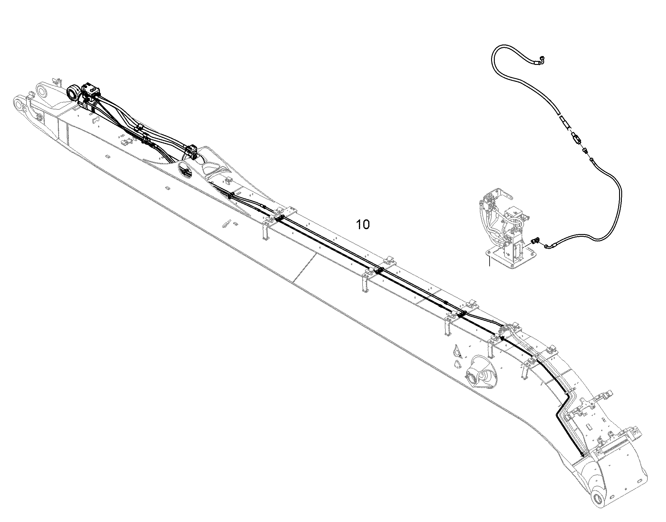 ЗАЩ.ТРУБЫ ЦИЛ.РУК. 11737148 LIEBHERR
