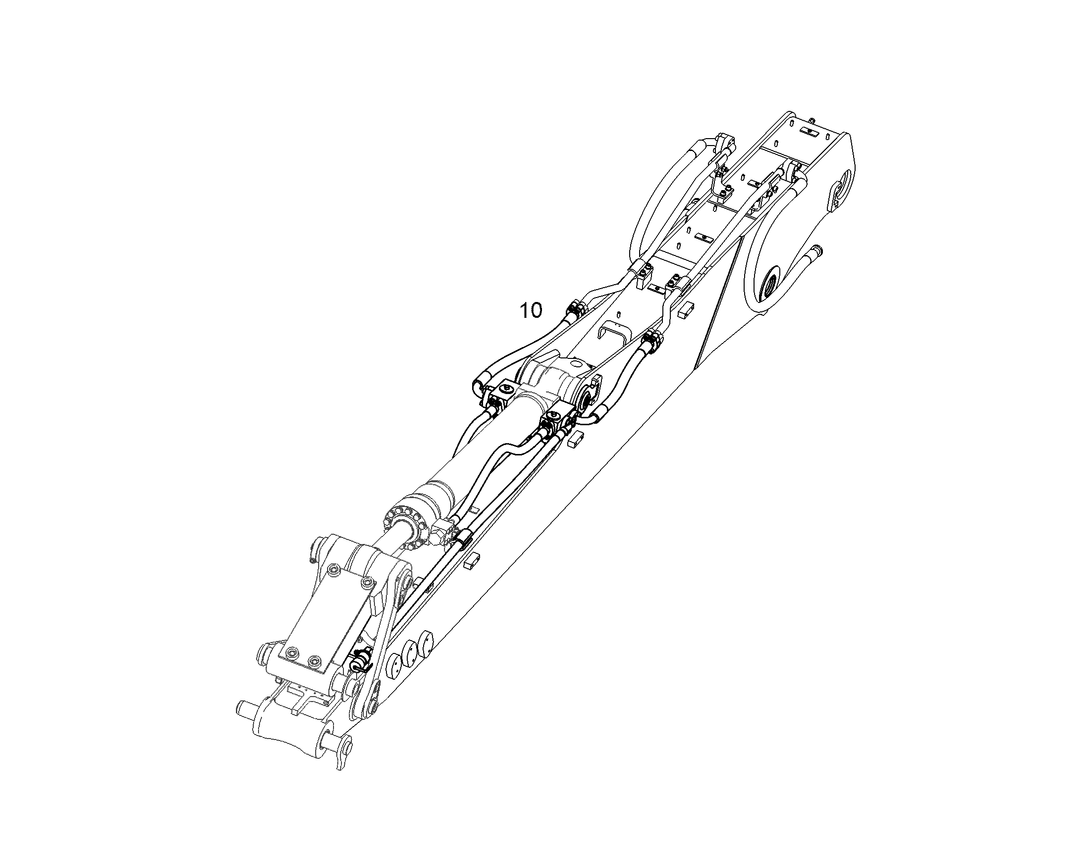 ПРОВОДКА ПРИВОД ГРЕЙФЕРА 11370461 LIEBHERR
