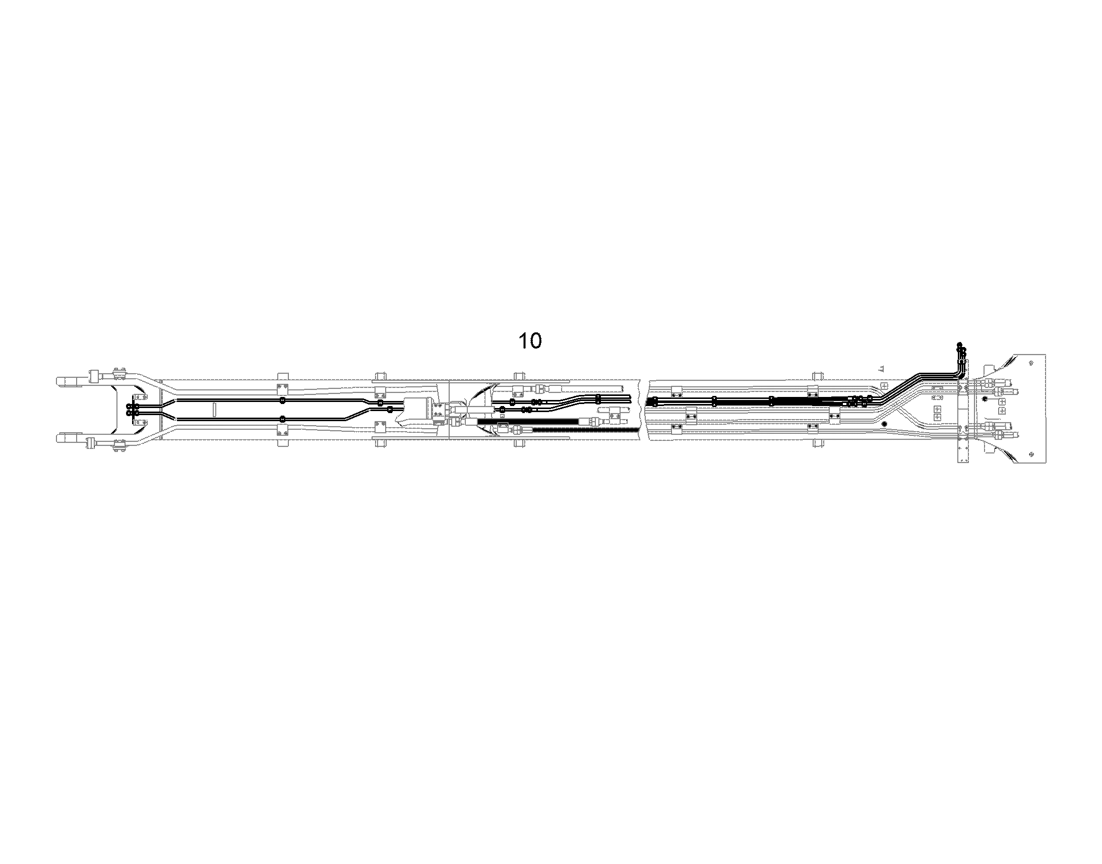 ПРОВОДКА ПРИВОД МЕХ. ПОВОРОТА 10375733 LIEBHERR