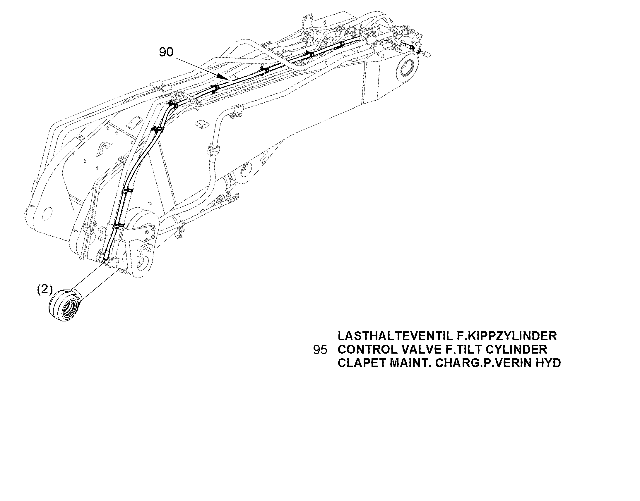 МОНТАЖНЫЕ ЧАСТИ ШАССИ 11382134 LIEBHERR