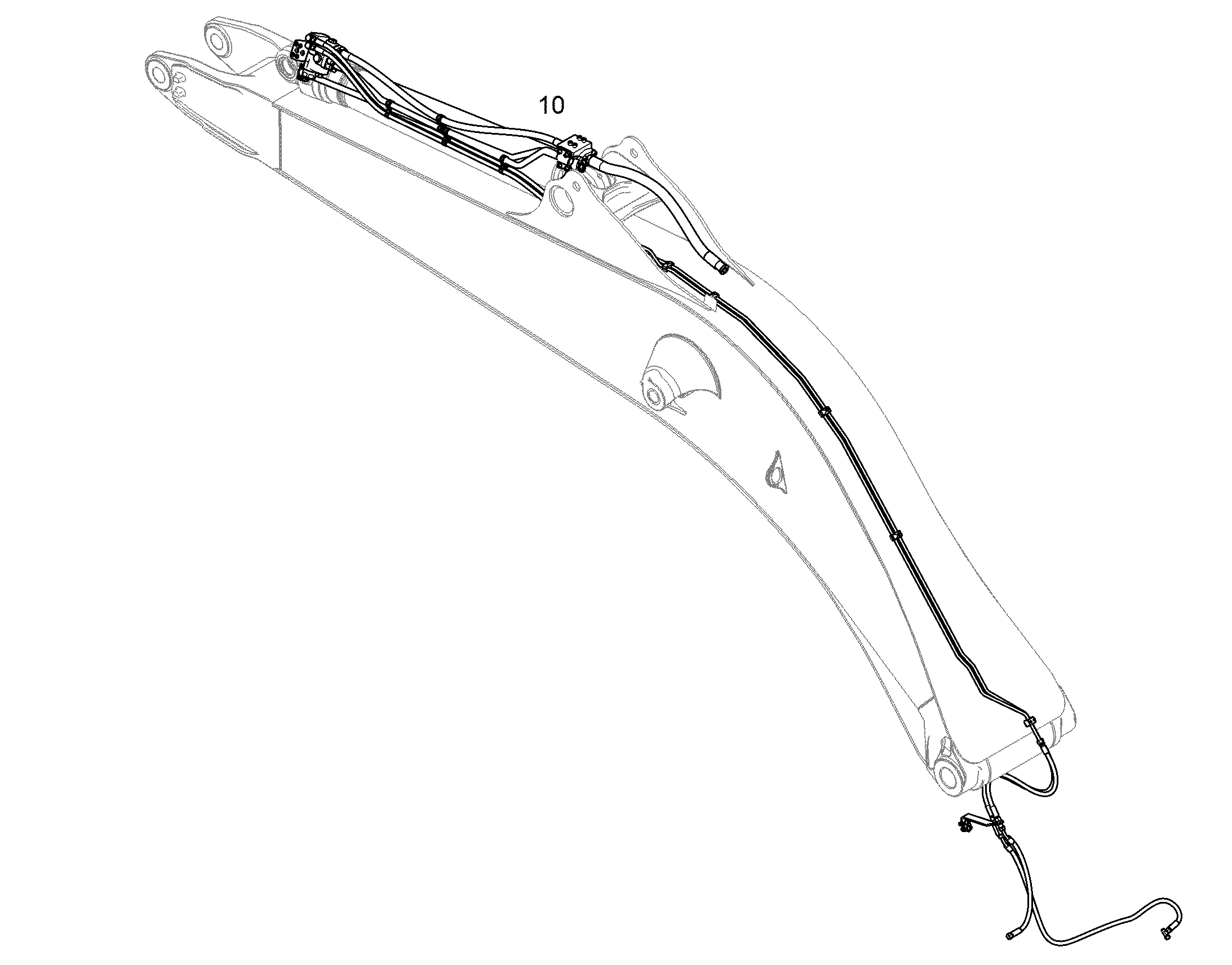 ЗАЩ.ТРУБЫ ЦИЛ.РУК. 11383058 LIEBHERR