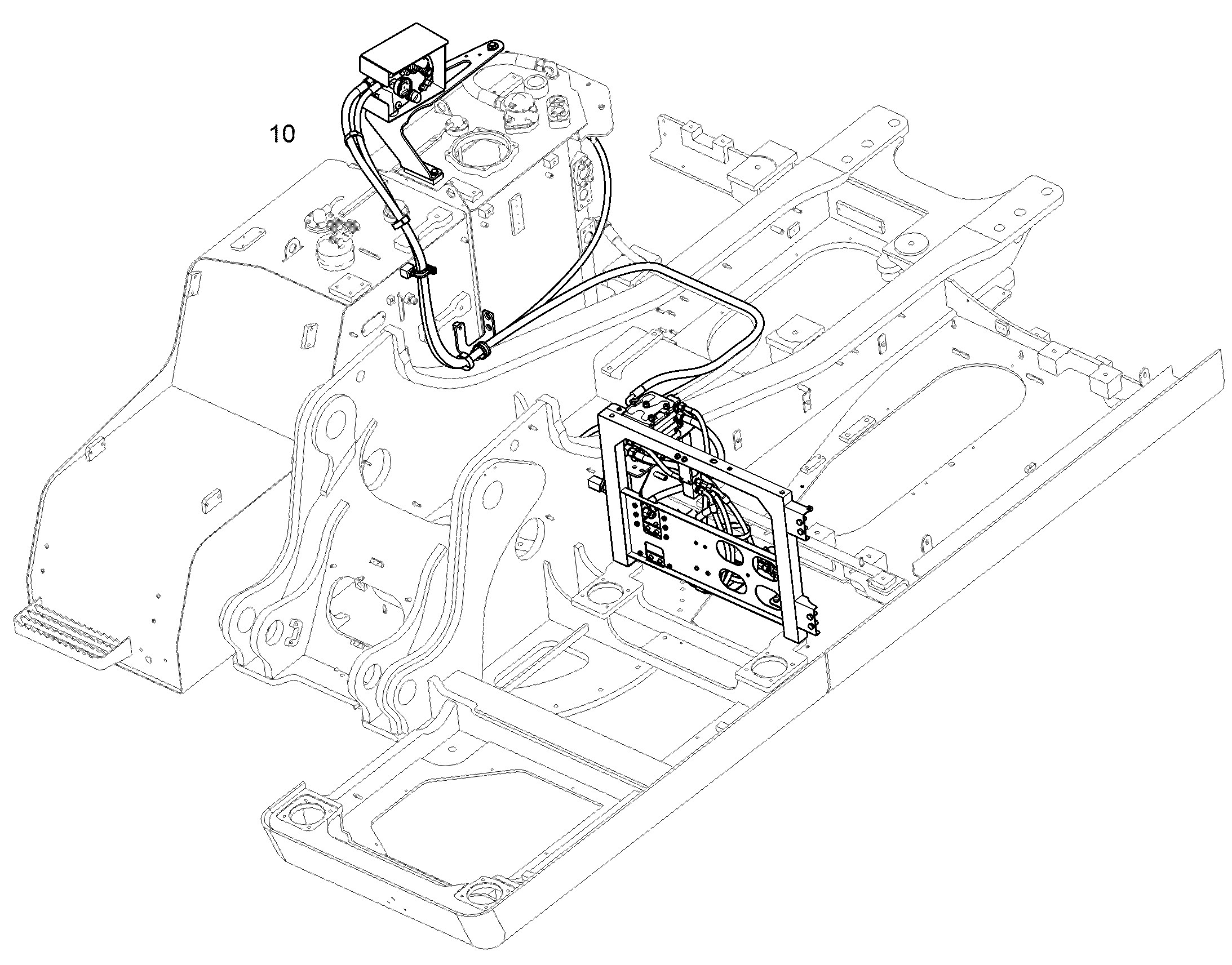 DUST SUPPRESSION SYSTEM 11737488 LIEBHERR