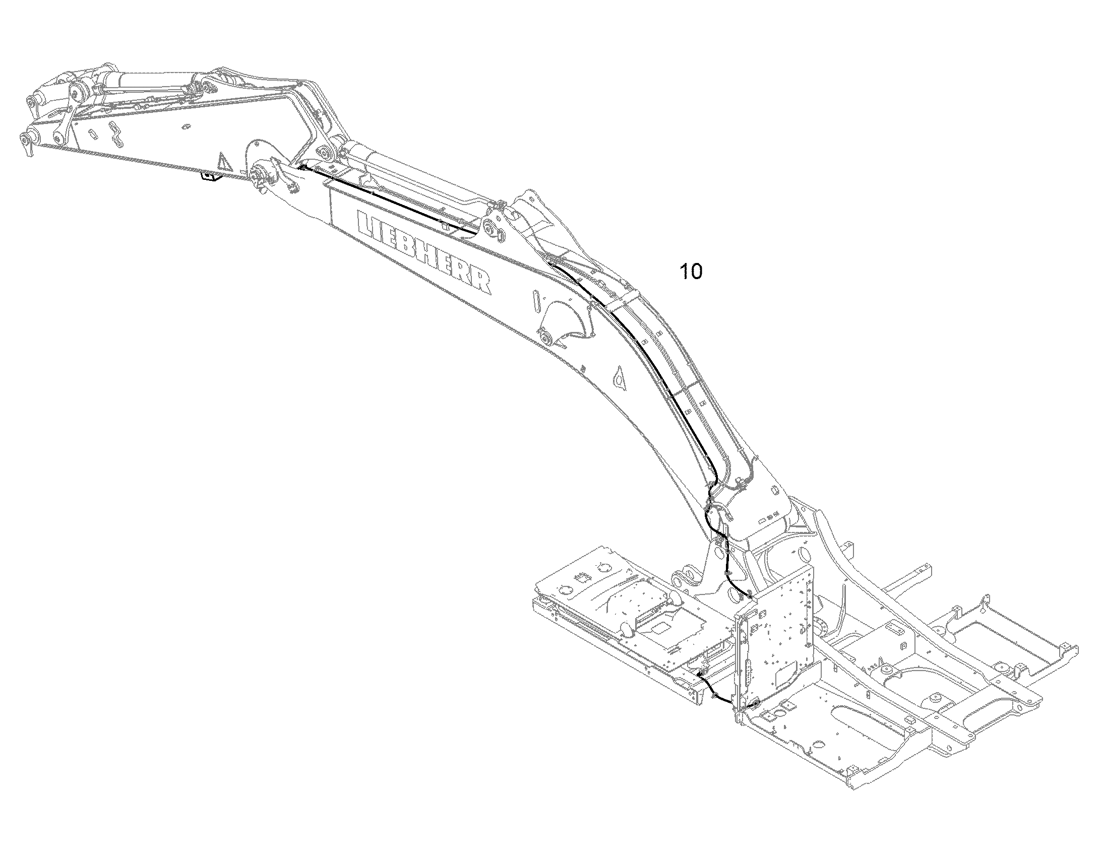 ВИДЕОНАБЛЮДЕНИЕ 11730498 LIEBHERR