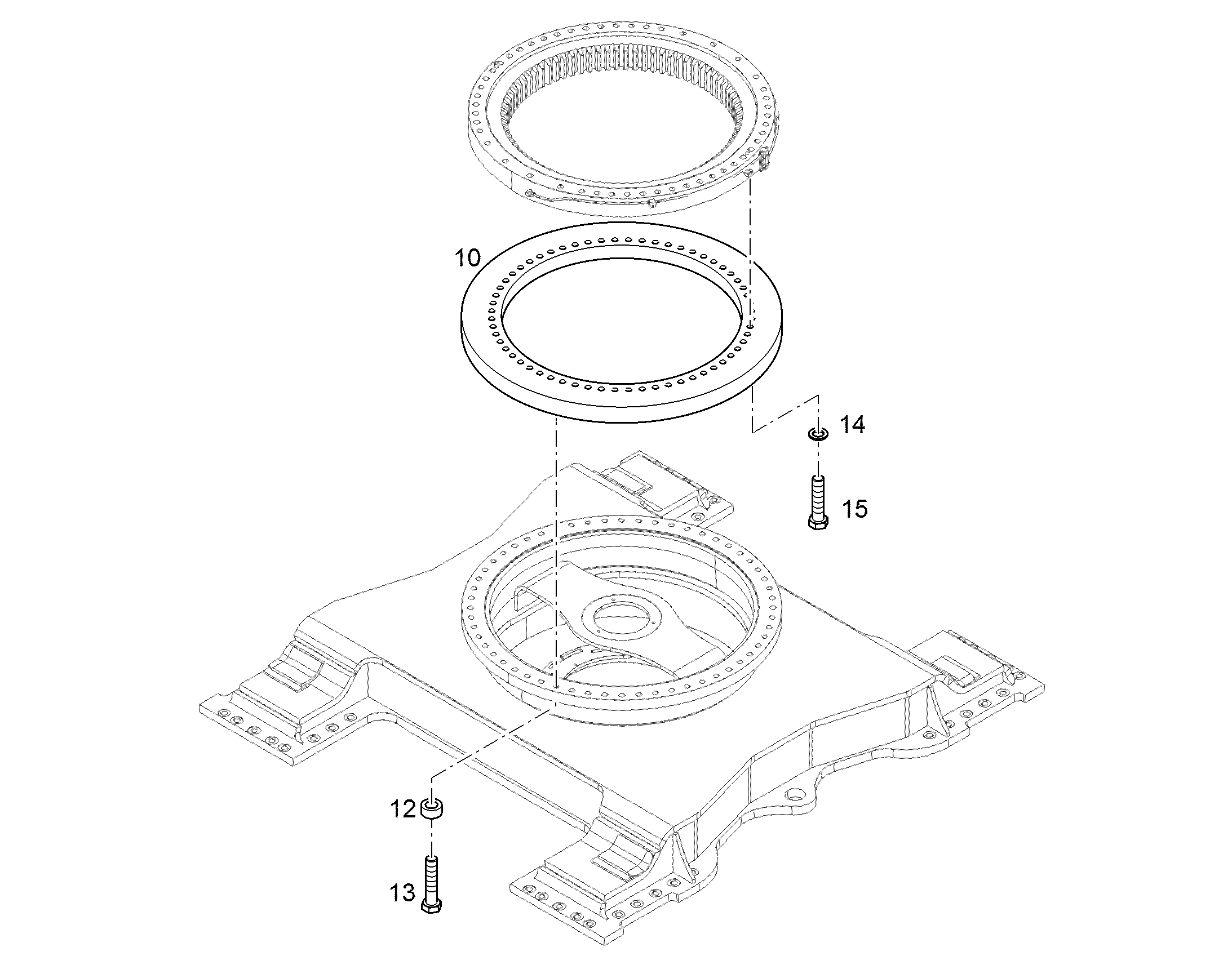 INTERMEDIATE RING 11387349 LIEBHERR