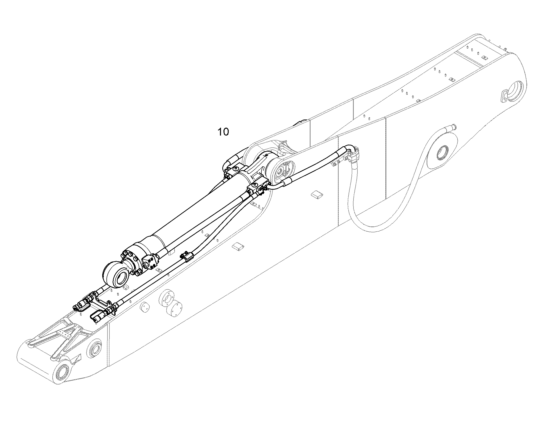 ПРОВОДКА ПРИВОД ГРЕЙФЕРА 11459477 LIEBHERR