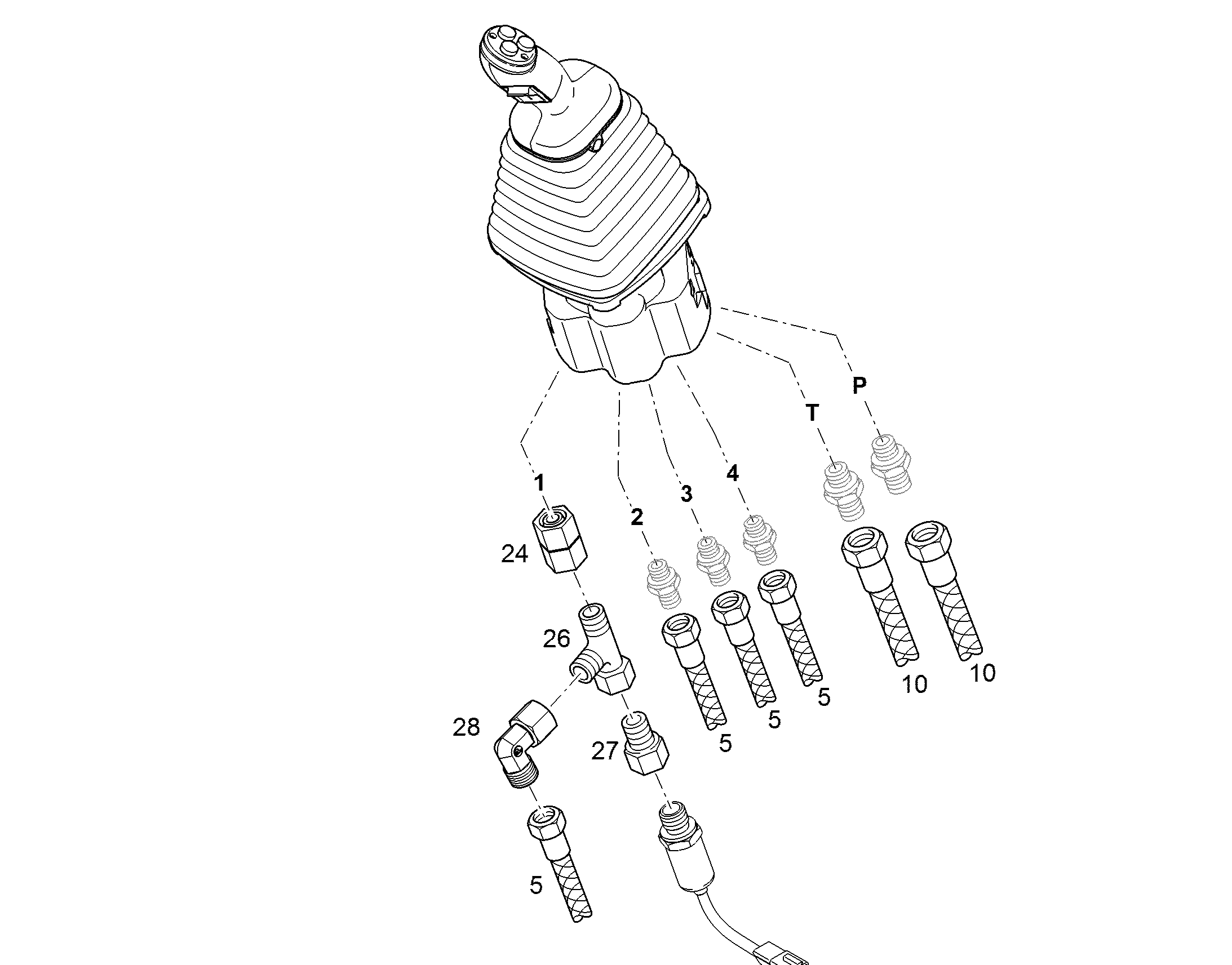 ПЕРЕКЛЮЧЕНИЕ УПРАВЛЕНИЕ 10851685 LIEBHERR