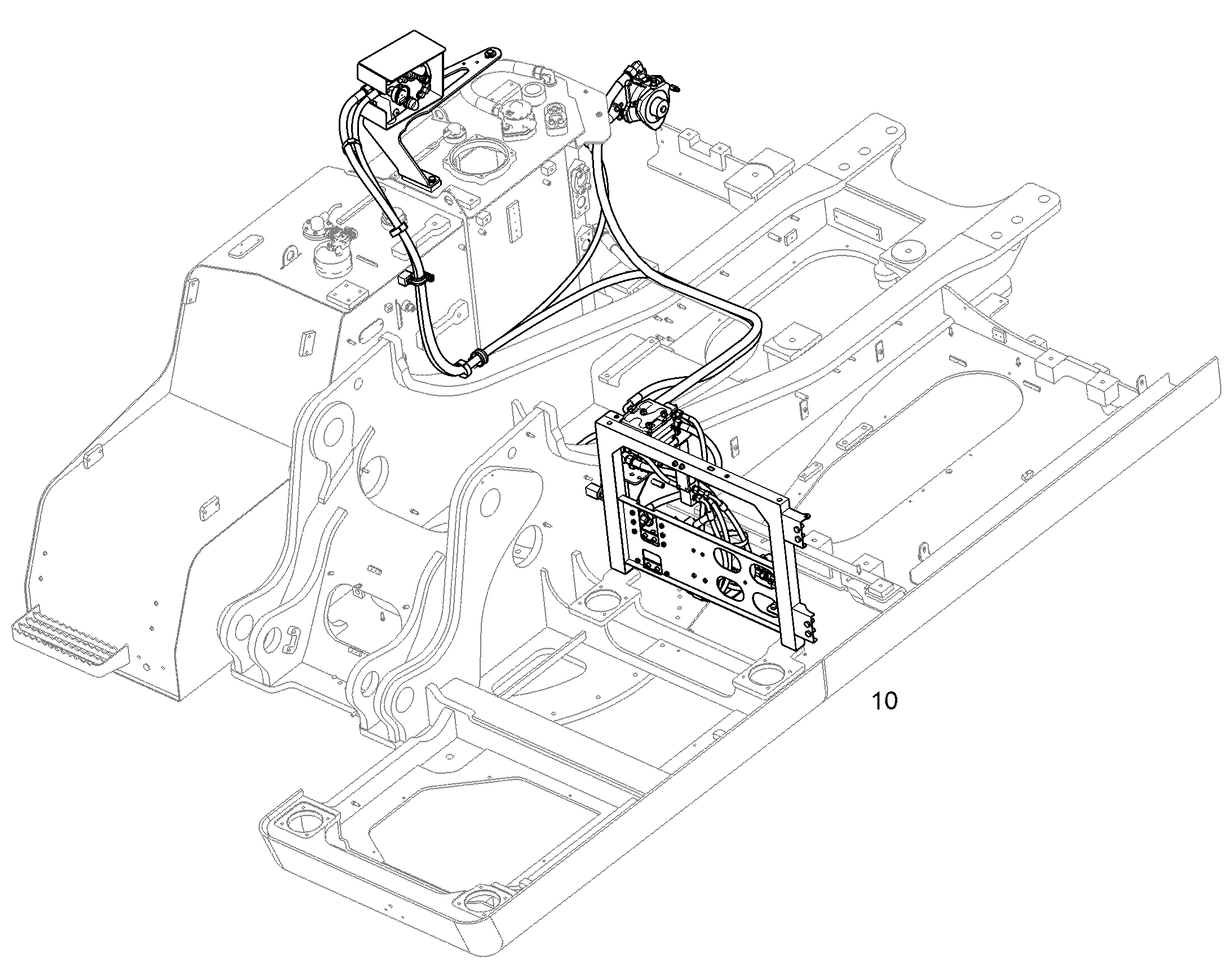 DUST SUPPRESSION SYSTEM 11423914 LIEBHERR