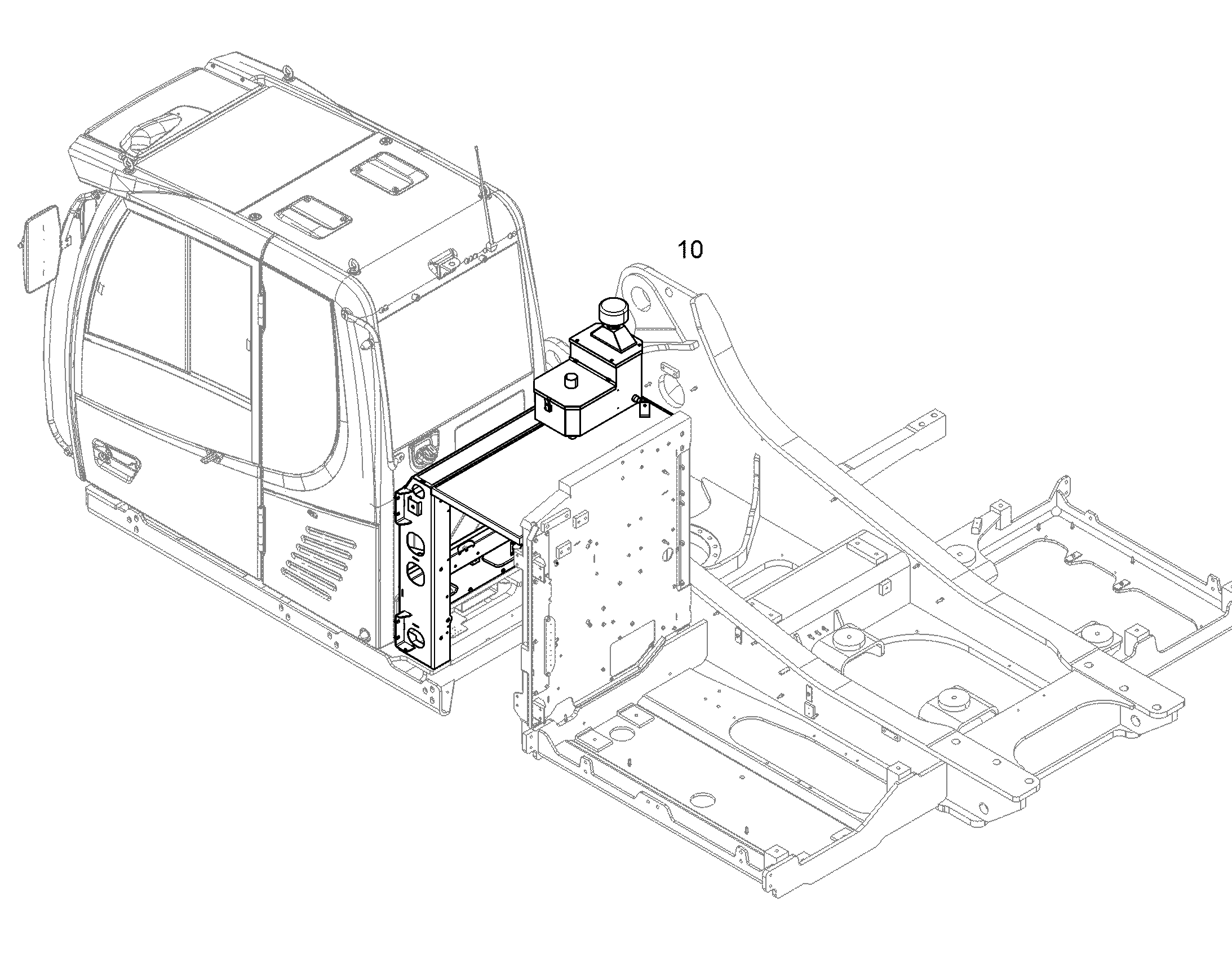 ВЕНТИЛЯЦИЯ ДЛЯ КАБИНЫ ЗАЩИТНАЯ 12400933 LIEBHERR