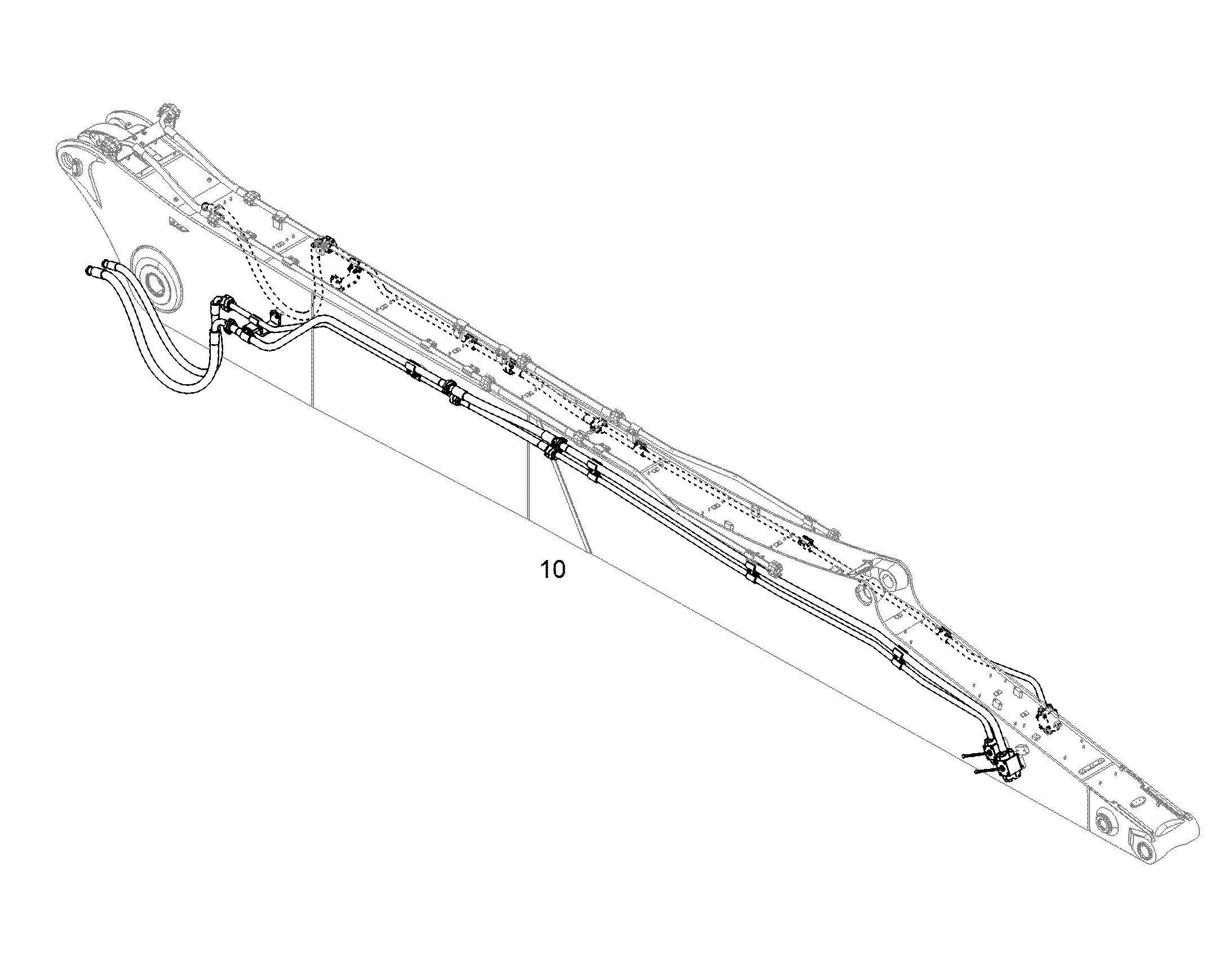 ПРОВОДКА МОНТАЖ AHS 11385969 LIEBHERR