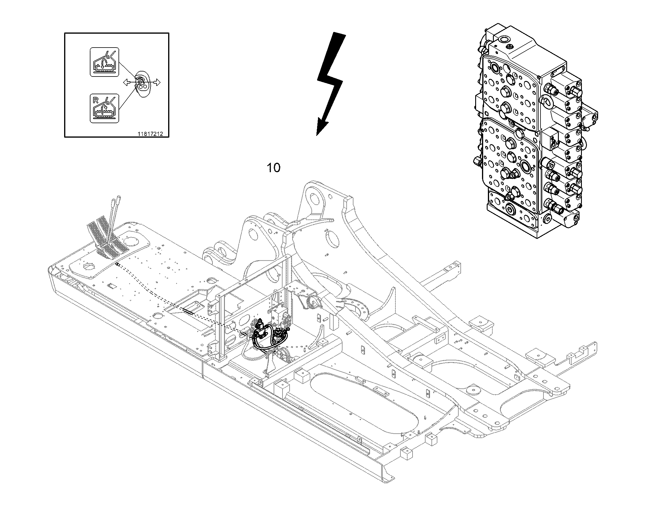 ДОПОЛНЕНИЕ-УСТАНОВКА MULCH 11438250 LIEBHERR