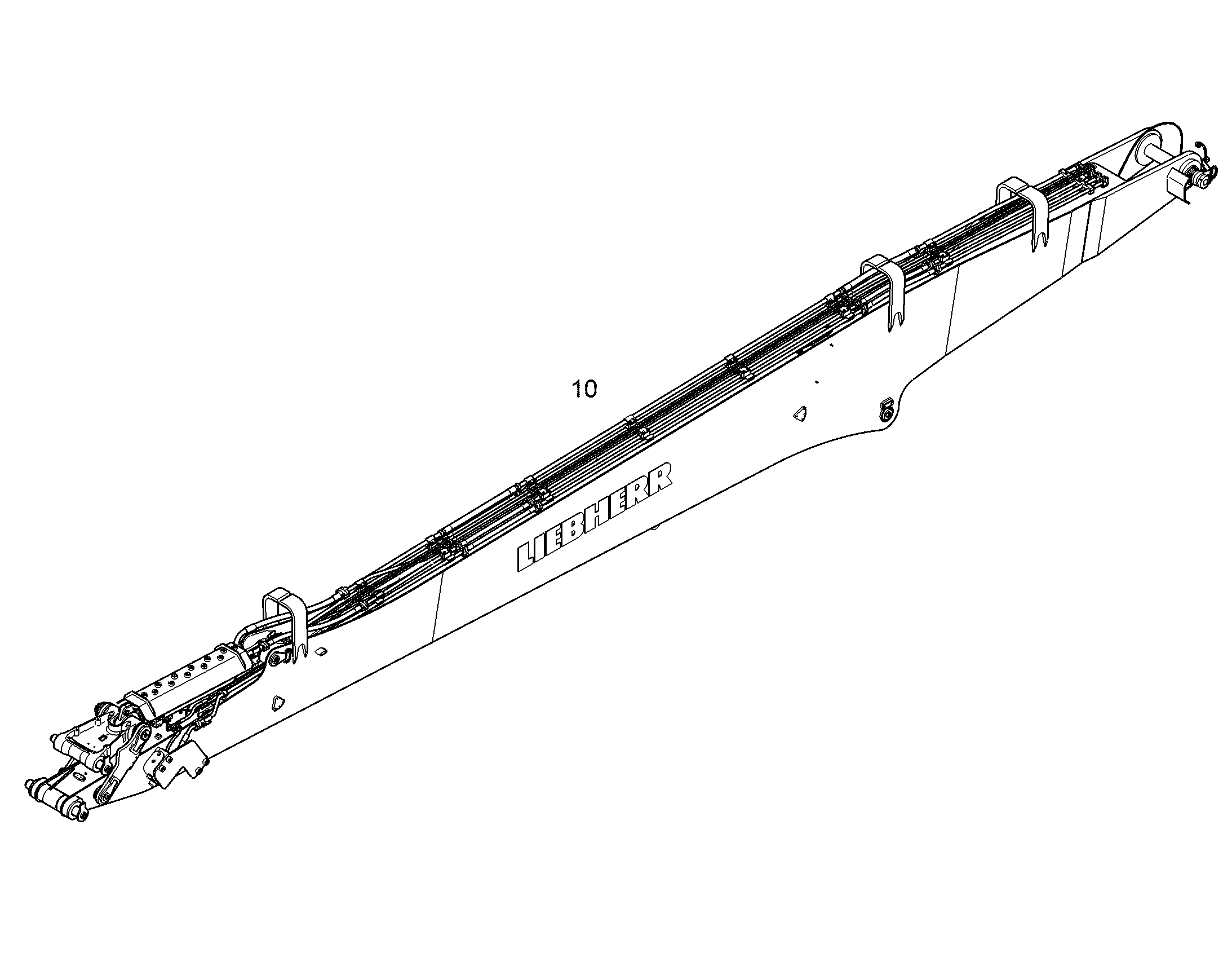 СТЕРЖЕНЬ ДЛЯ СНОСА 15,50M 11731244 LIEBHERR