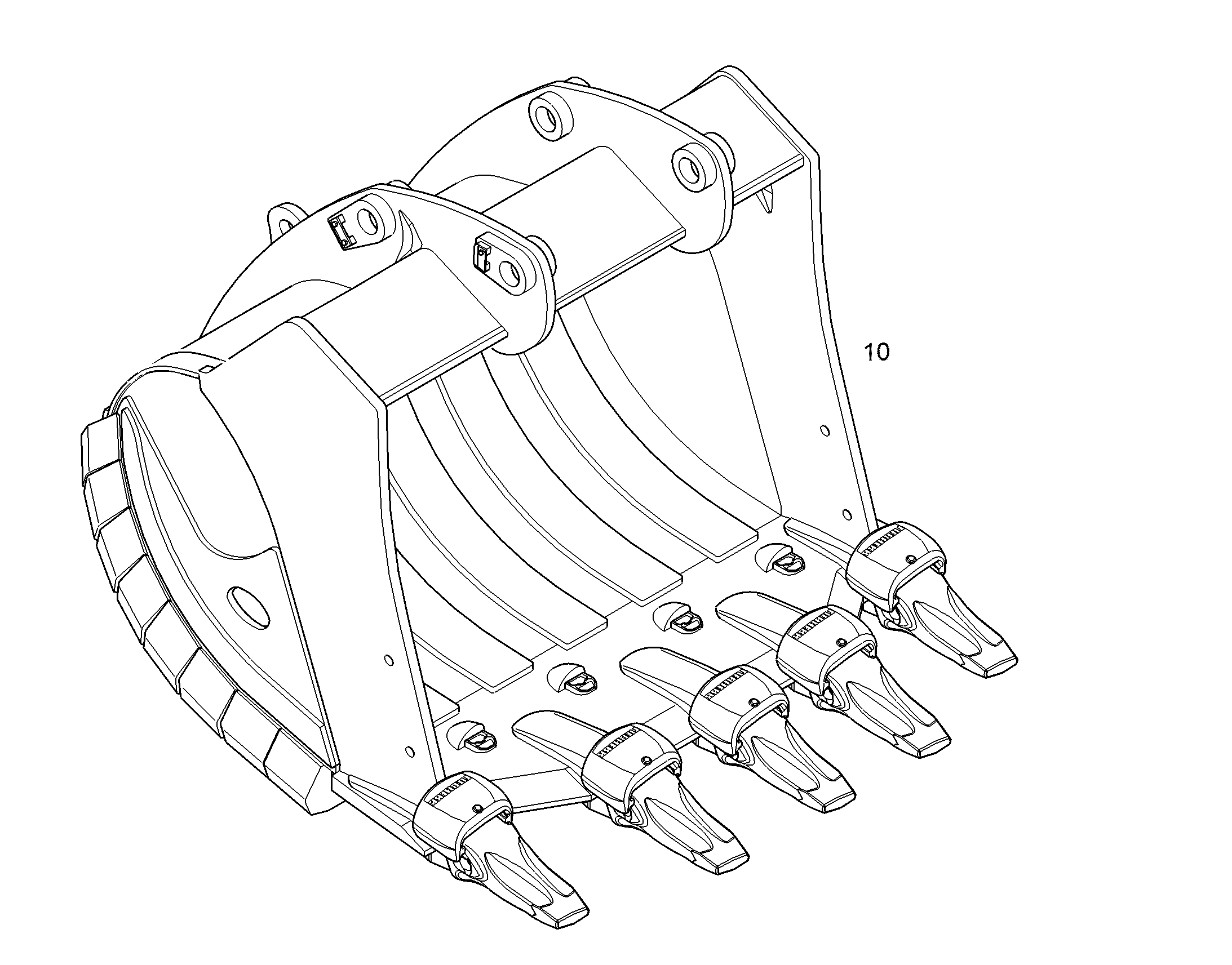 ЛОПАТА ОБРАТНАЯ HDV 11816383 LIEBHERR