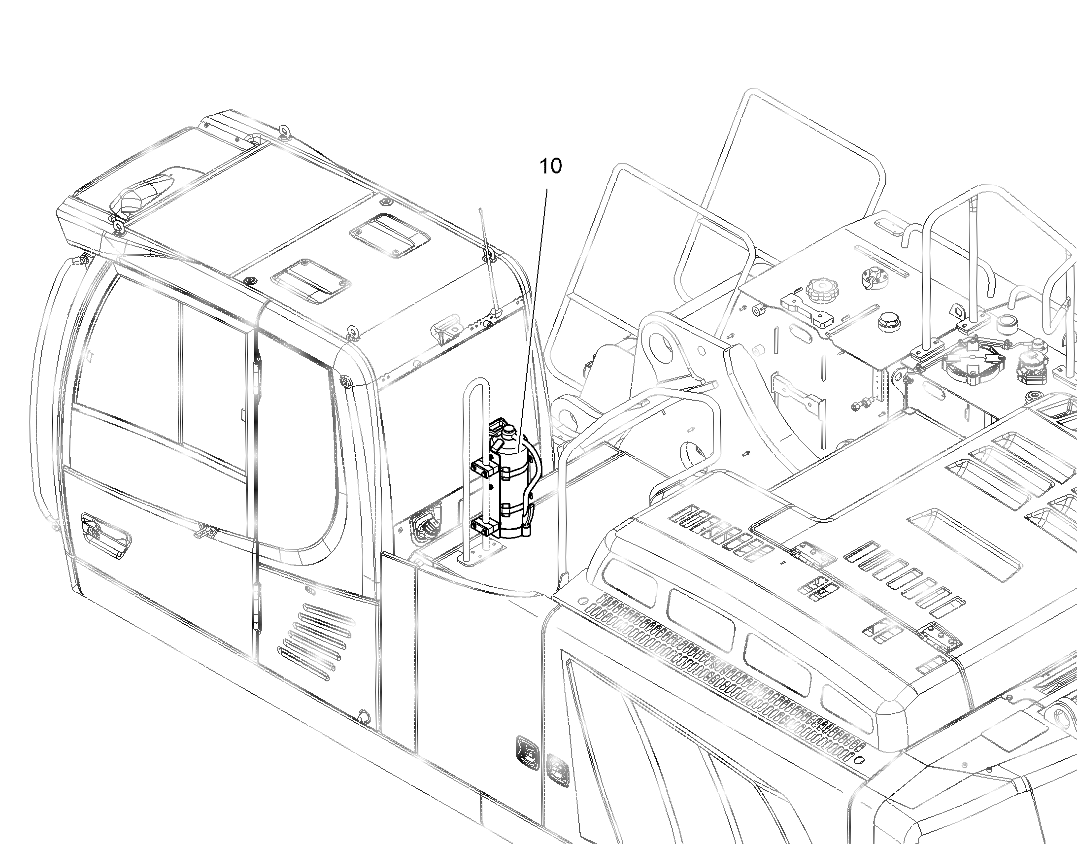 ОГНЕТУШИТЕЛЬ 11738757 LIEBHERR