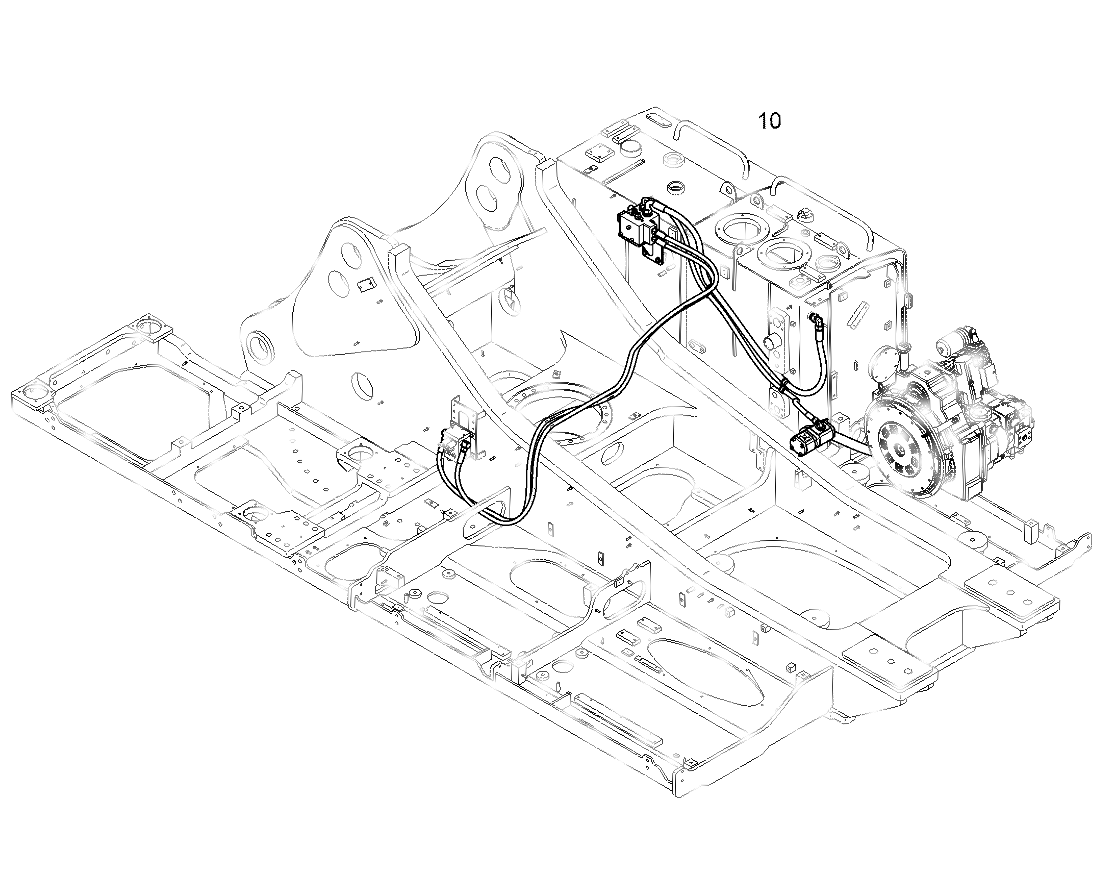 ДОПОЛНЕНИЕ-ПРИВ. МЕХ.ПОВ. 60 L/MIN 11455631 LIEBHERR