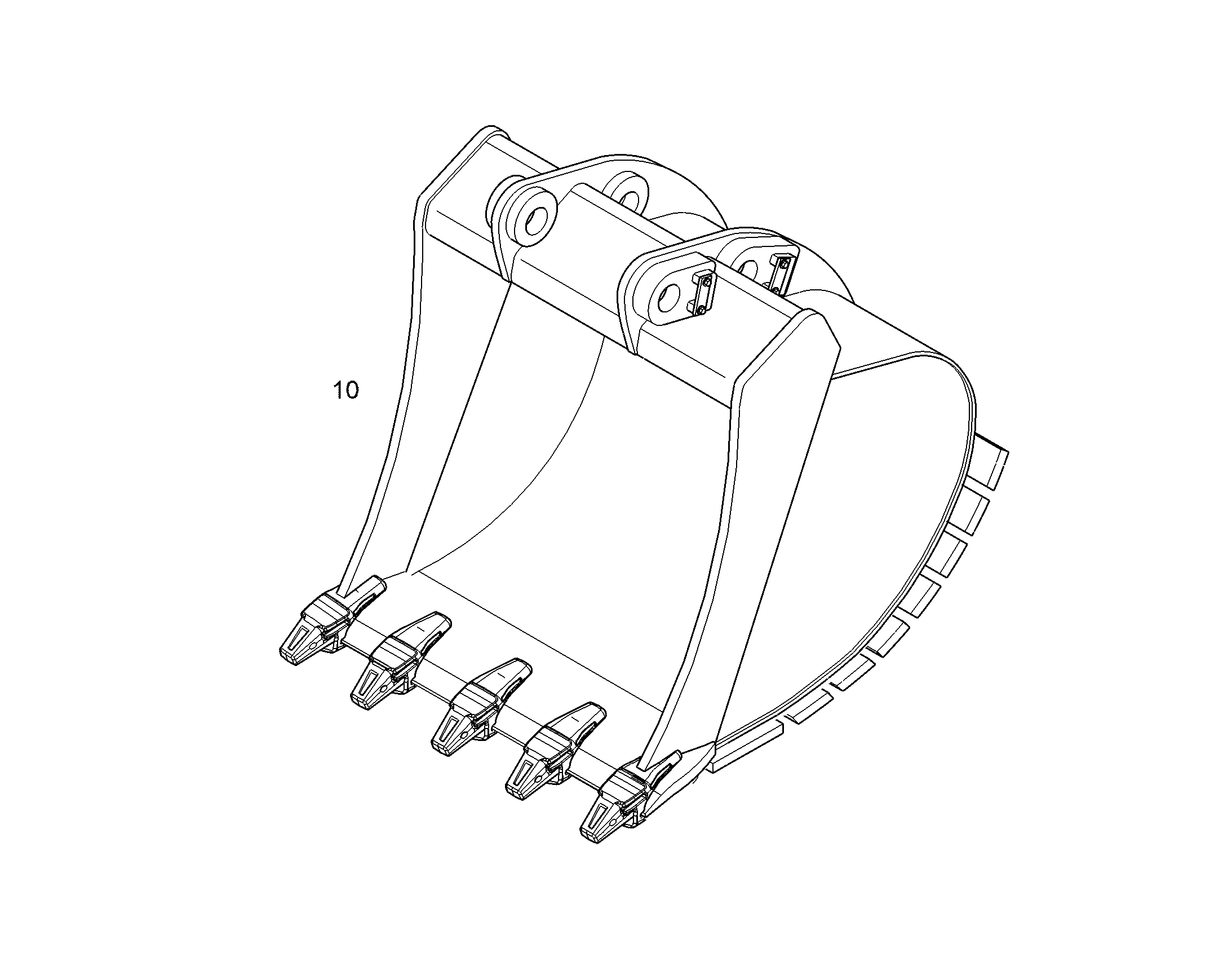 ЛОПАТА ОБРАТНАЯ 11815524 LIEBHERR