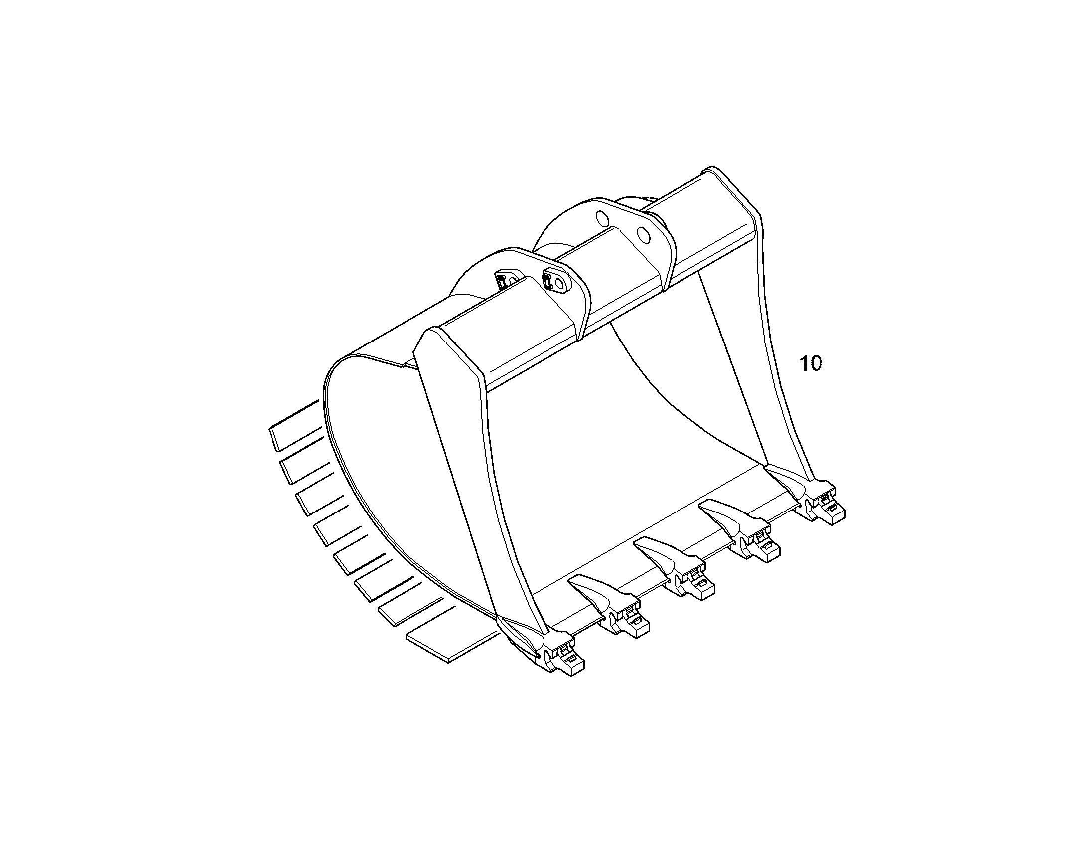 ЛОПАТА ОБРАТНАЯ 11815527 LIEBHERR