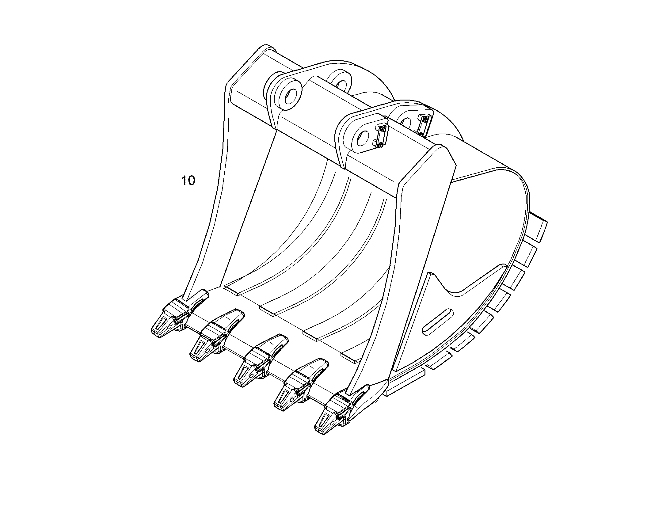 ЛОПАТА ОБРАТНАЯ HD 11815525 LIEBHERR