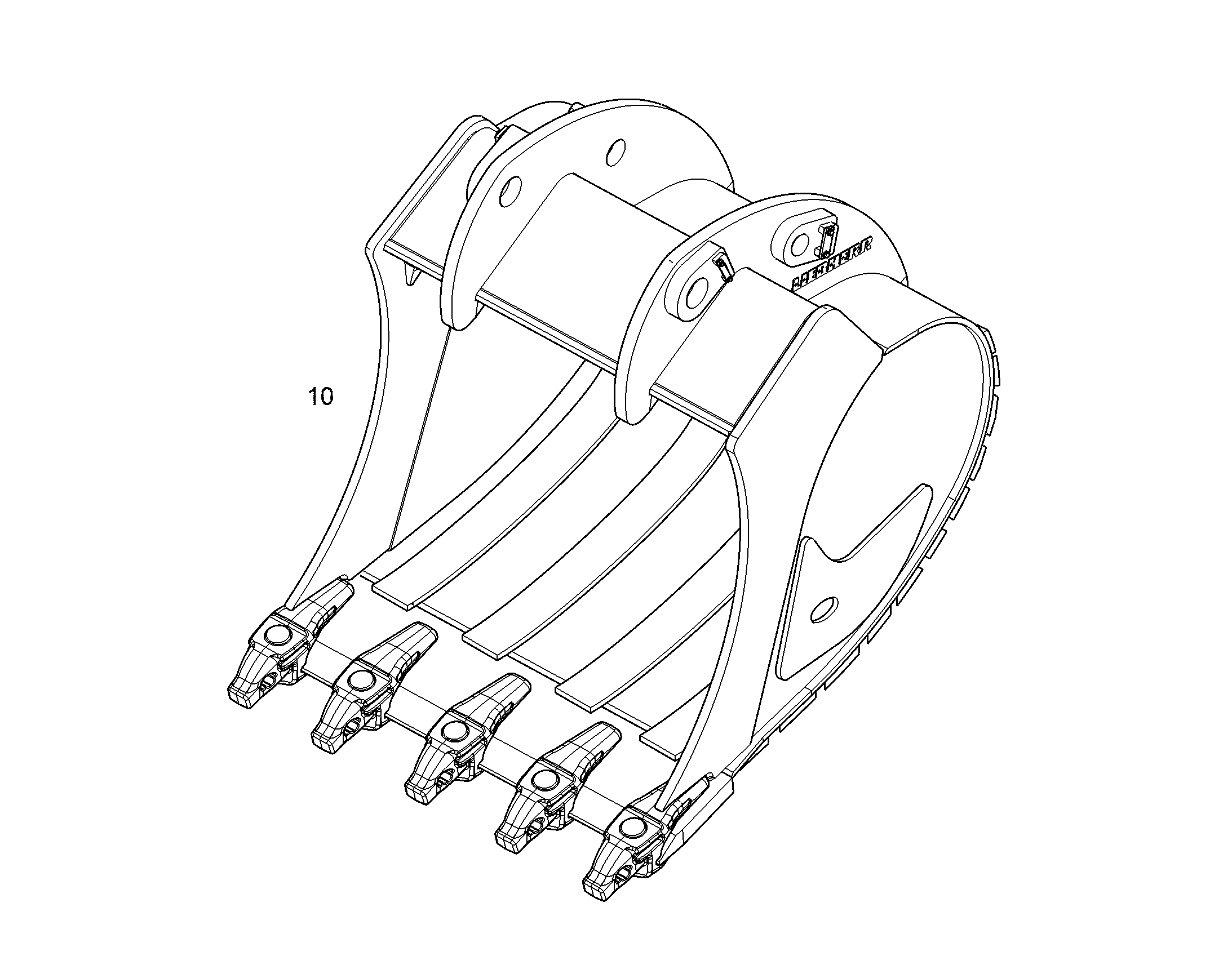 ЛОПАТА ОБРАТНАЯ HD 11815552 LIEBHERR