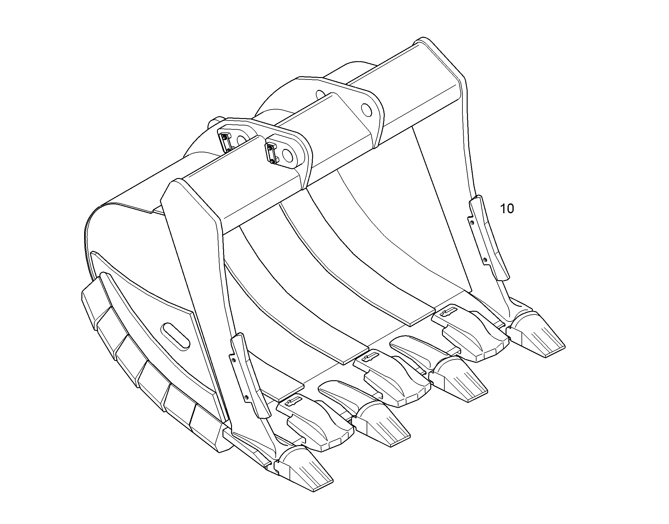 ЛОПАТА ОБРАТНАЯ HDV 11463730 LIEBHERR