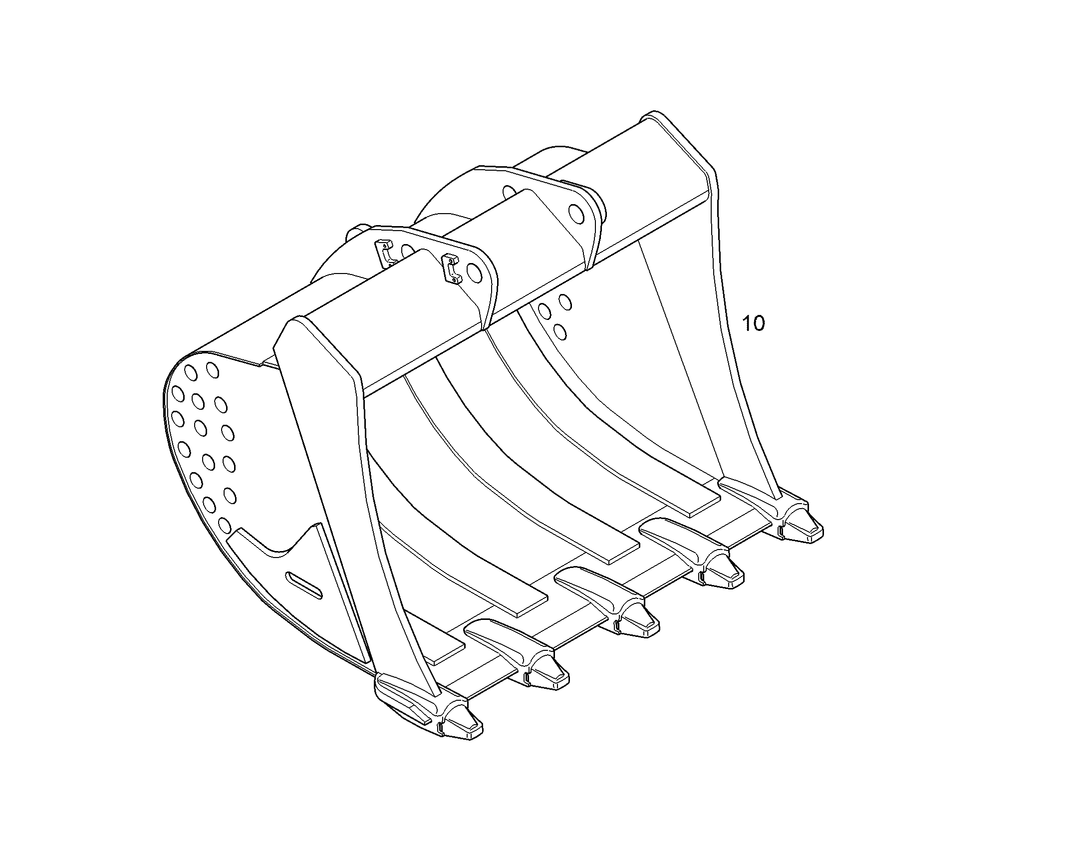 ЛОПАТА ОБРАТНАЯ HD 11815435 LIEBHERR