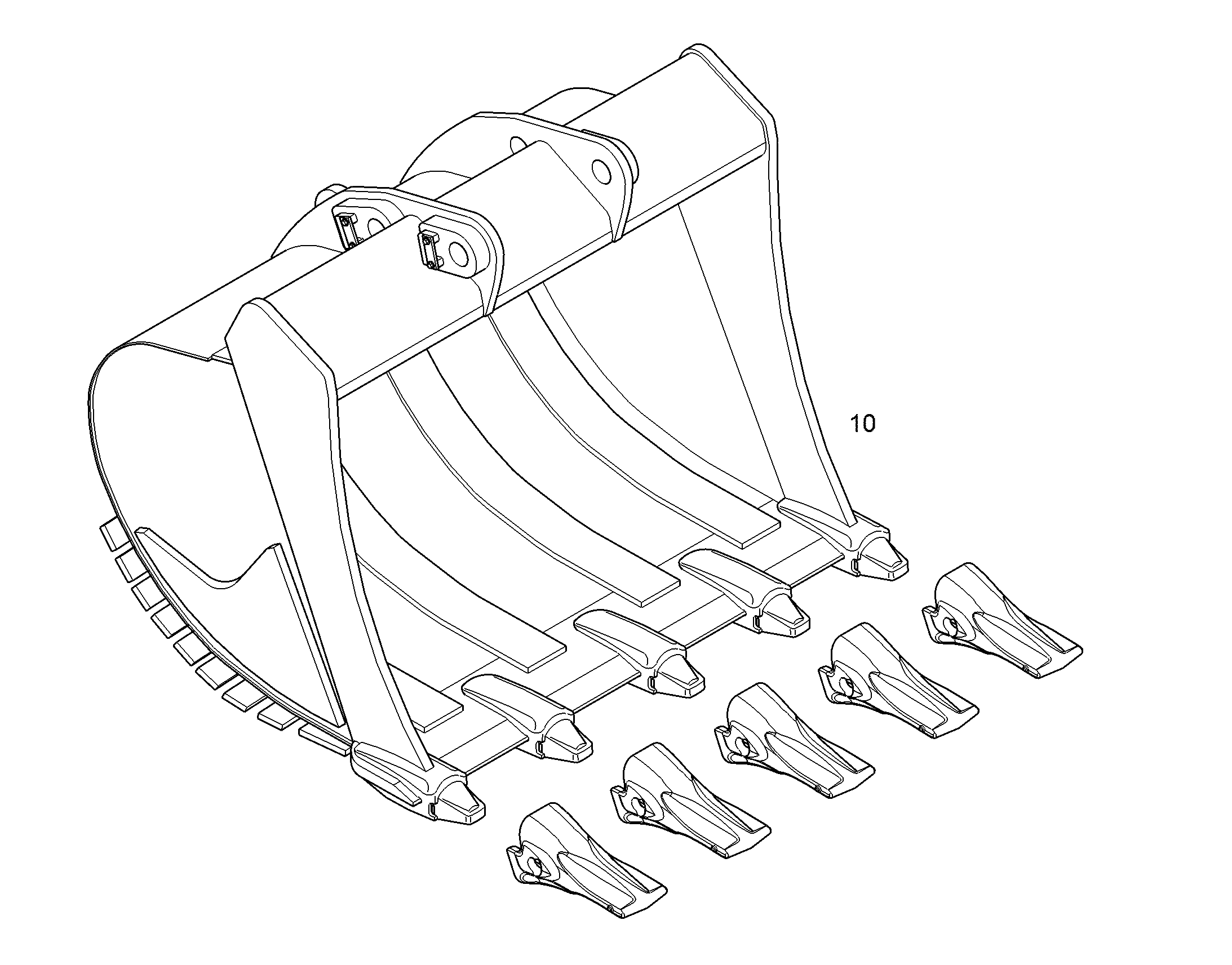 ЛОПАТА ОБРАТНАЯ HD 11815506 LIEBHERR