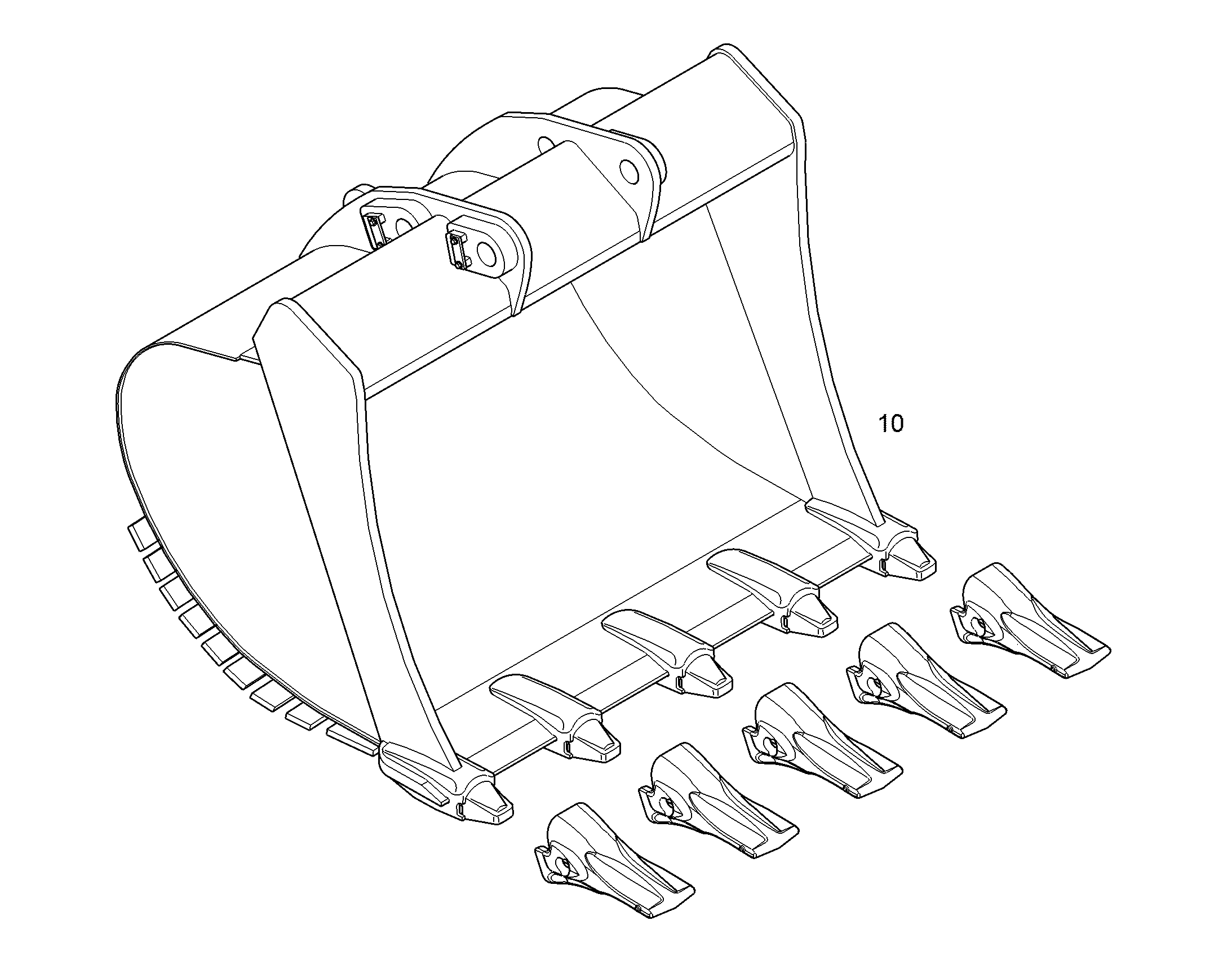 ЛОПАТА ОБРАТНАЯ 11815509 LIEBHERR
