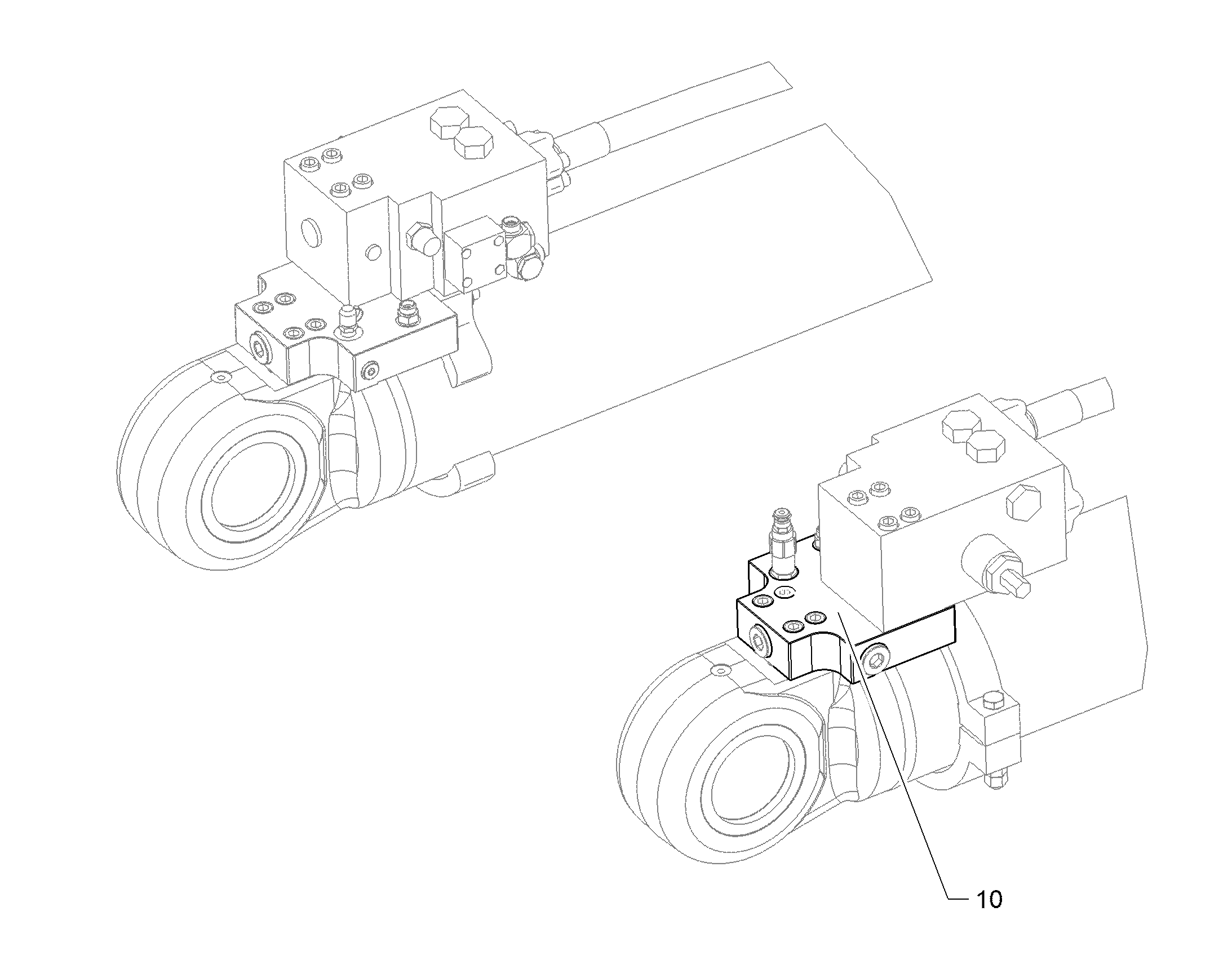 БЛОК ПРОМЕЖУТОЧНЫЙ 11459411 LIEBHERR