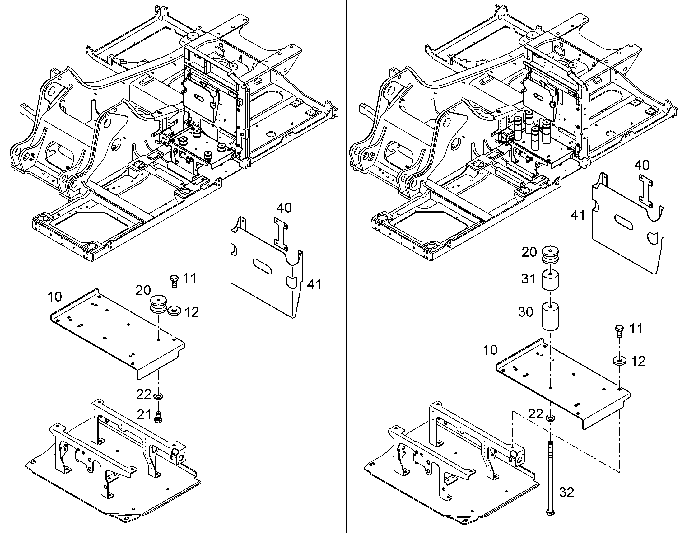 GROUND OR BED PLATE 11407828 LIEBHERR