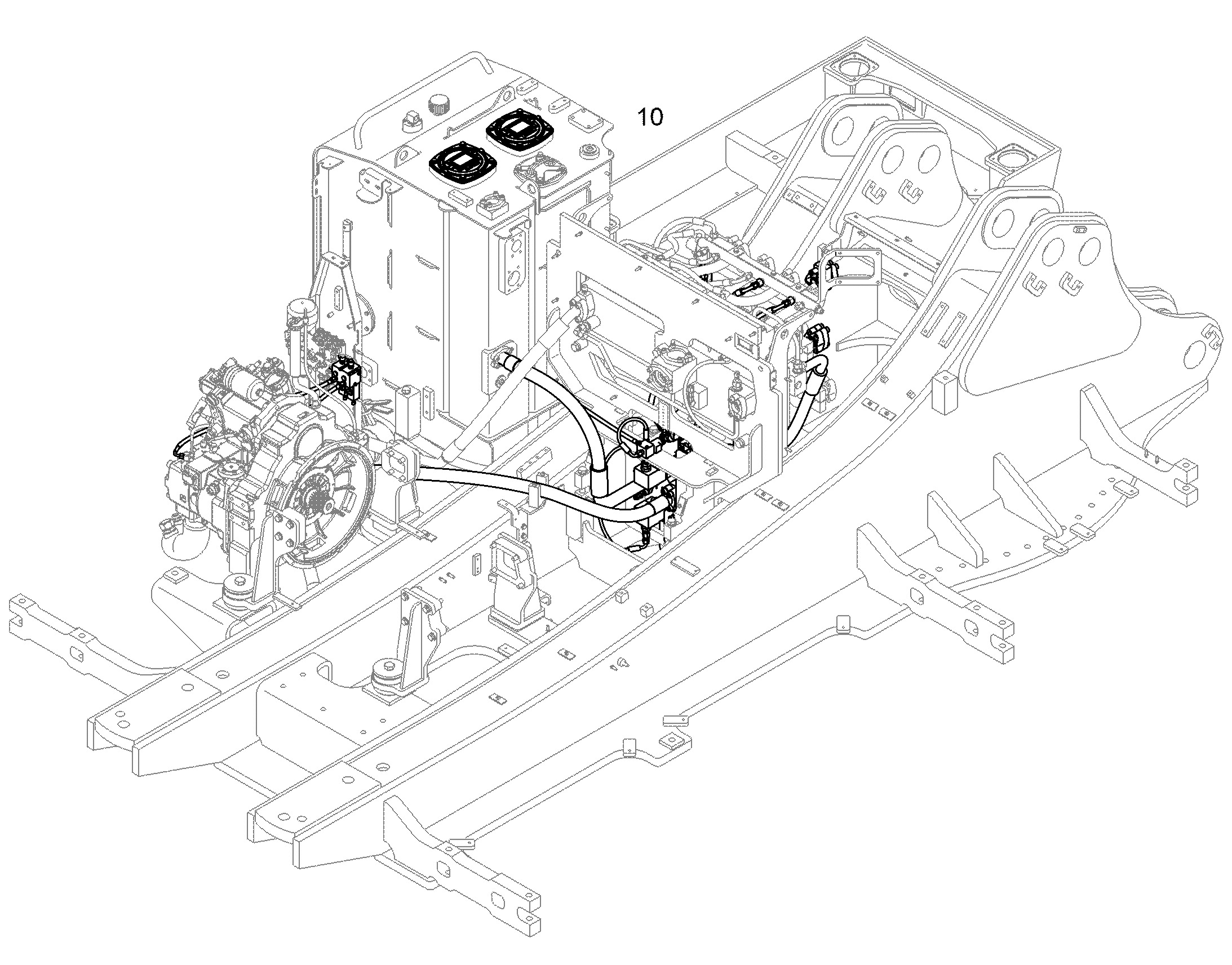 ДОПОЛНЕНИЕ-В ШАССИ AHS 11 11731068 LIEBHERR