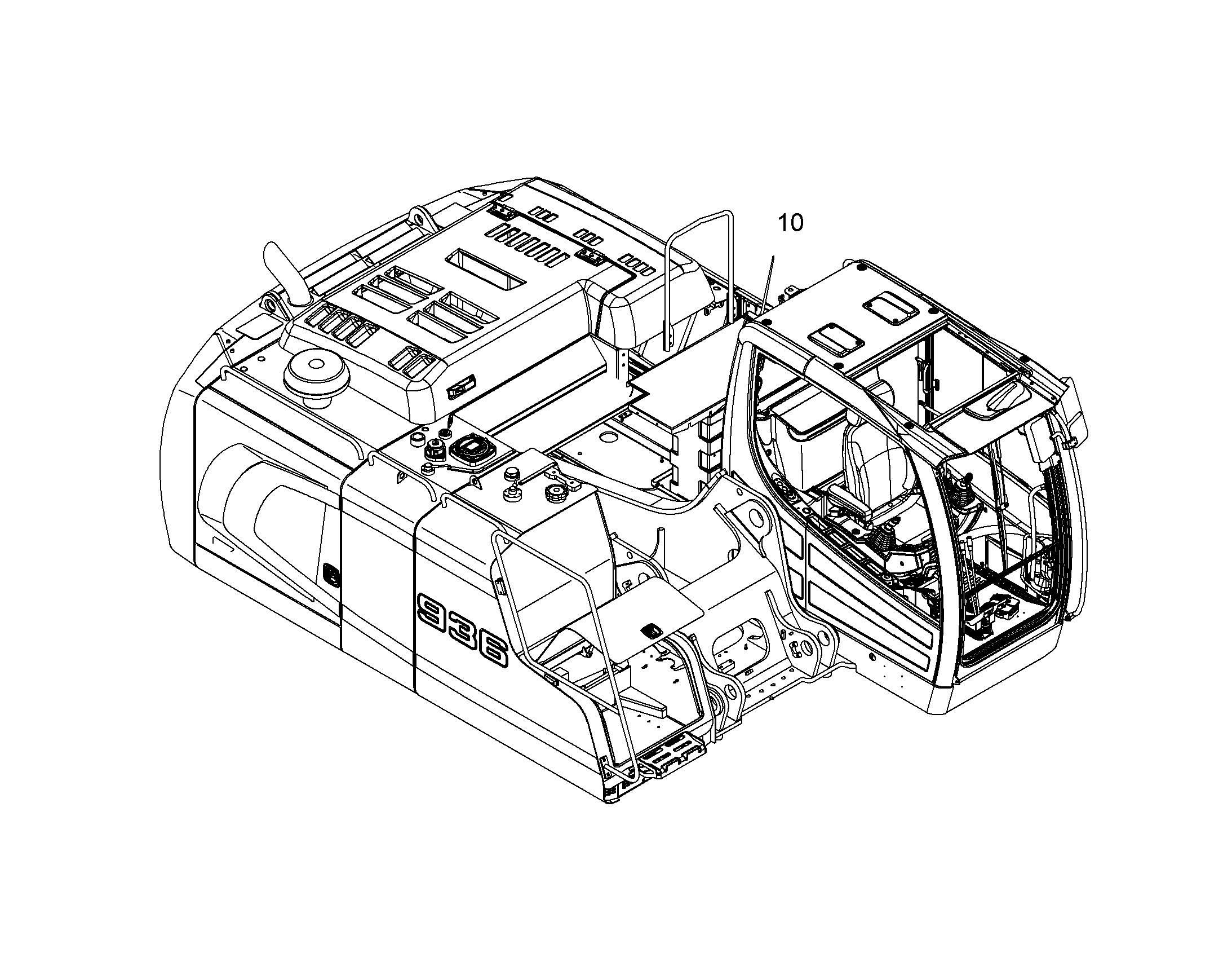 ПОВОРОТНАЯ ПЛАТФОРМА 11391423 LIEBHERR