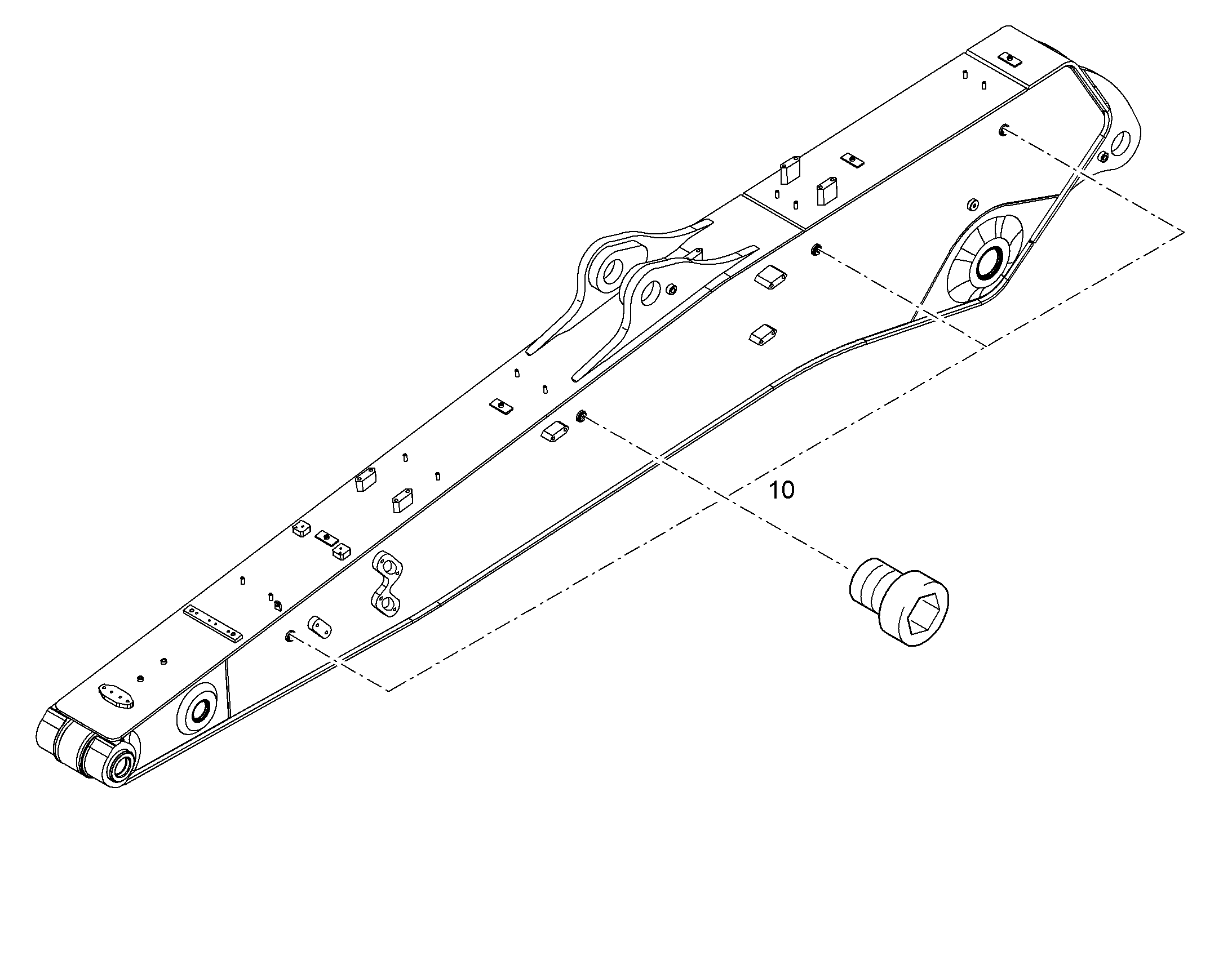 ЗАПЕНИВАНИЕ ДЛЯ РУКОЯТИ 11416575 LIEBHERR