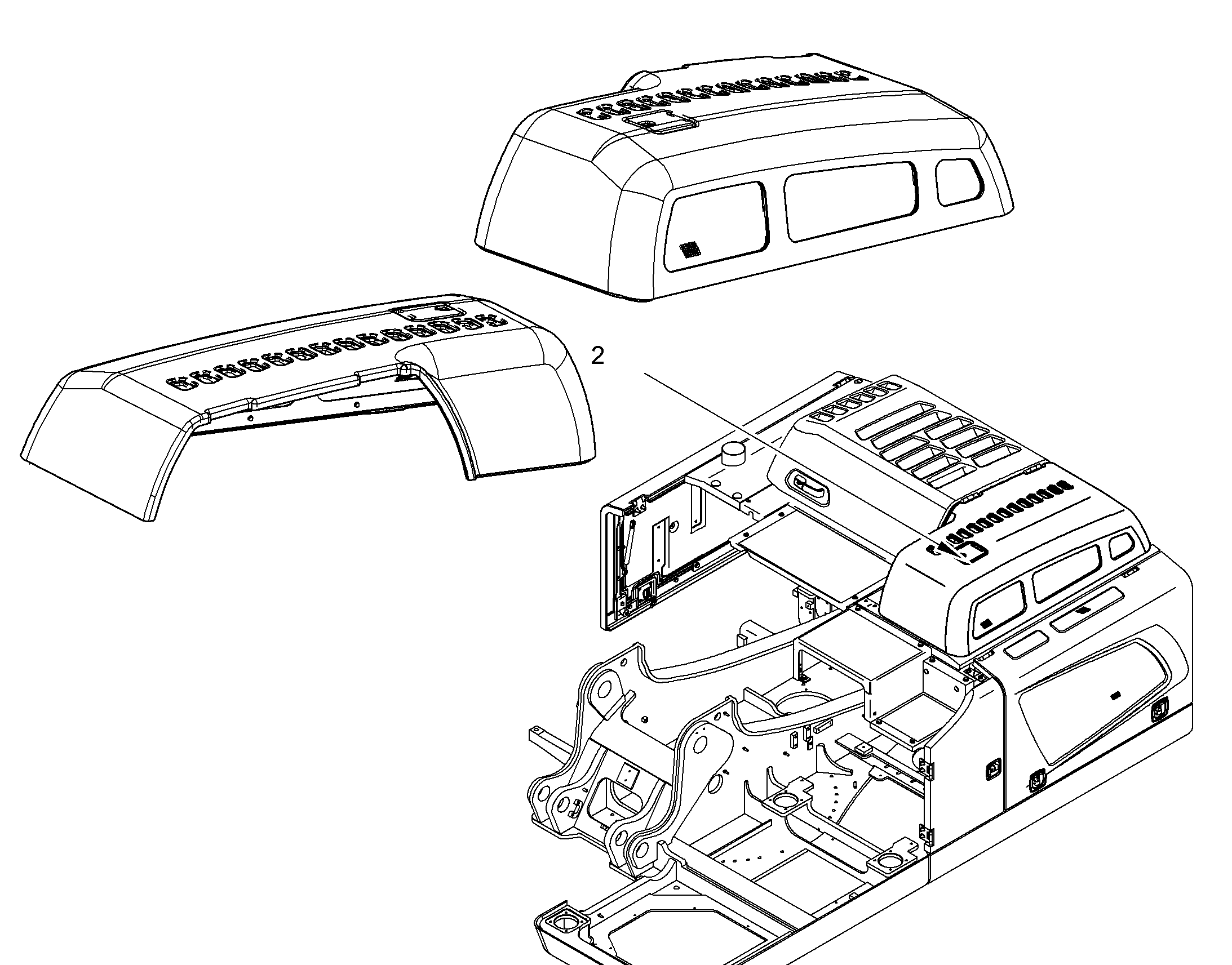 КРЫШКА РАДИАТОРА 11490787 LIEBHERR