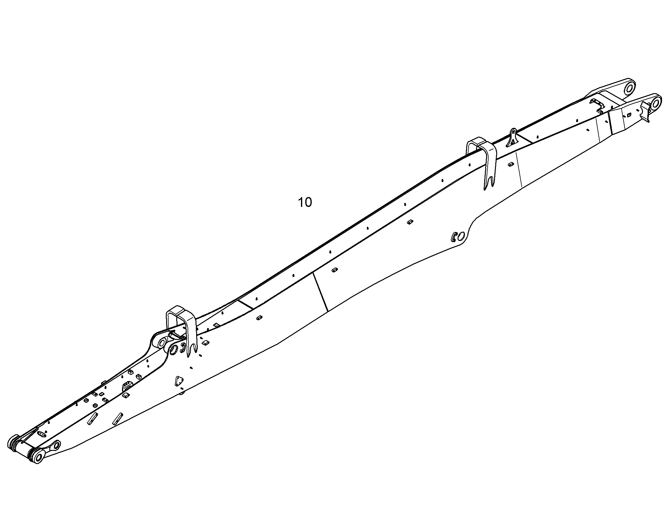СТЕРЖЕНЬ ДЛЯ СНОСА 11,00M 10861073 LIEBHERR
