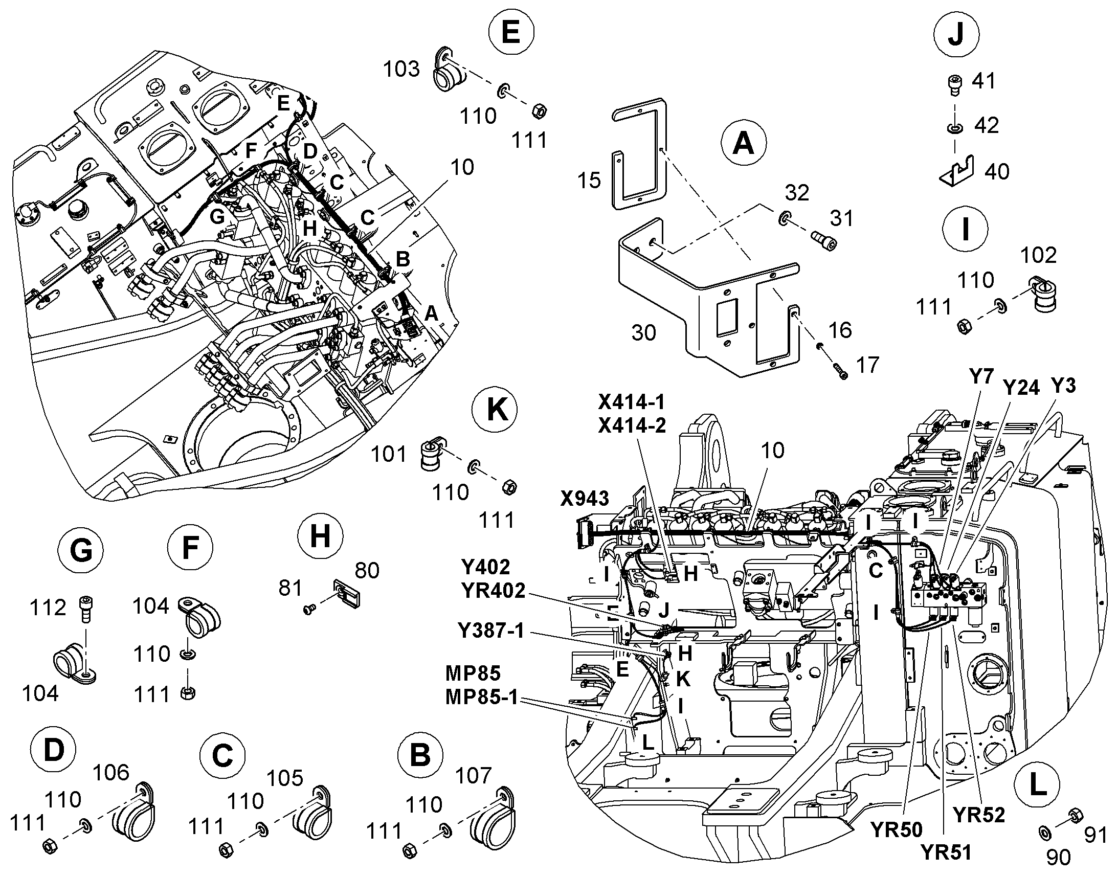 КОНСОЛЬ 11731475 LIEBHERR
