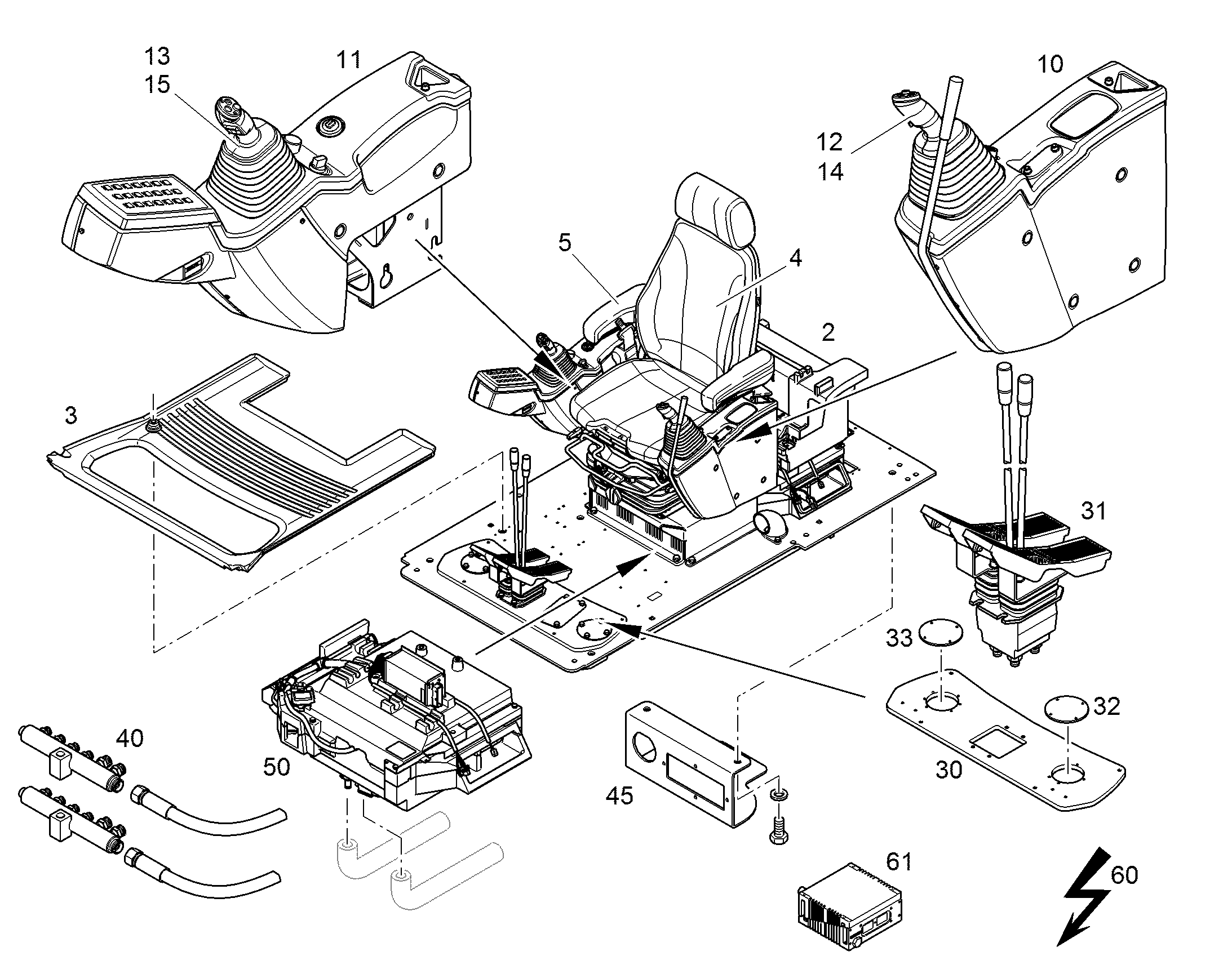 ПЕРЕКЛЮЧЕНИЕ УПРАВЛЕНИЕ 10845786 LIEBHERR
