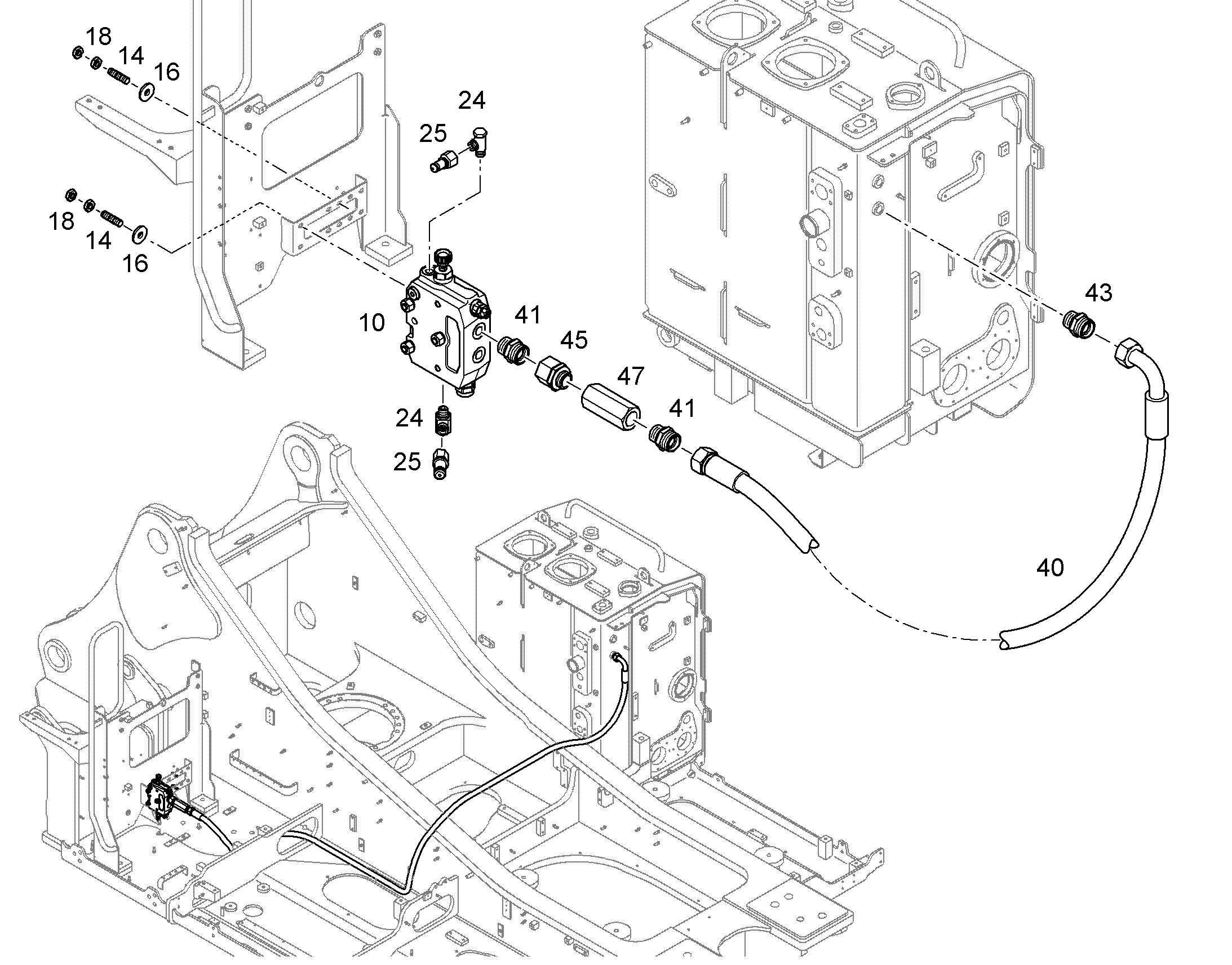 КЛАПАН ОБРАТНЫЙ 11833820 LIEBHERR