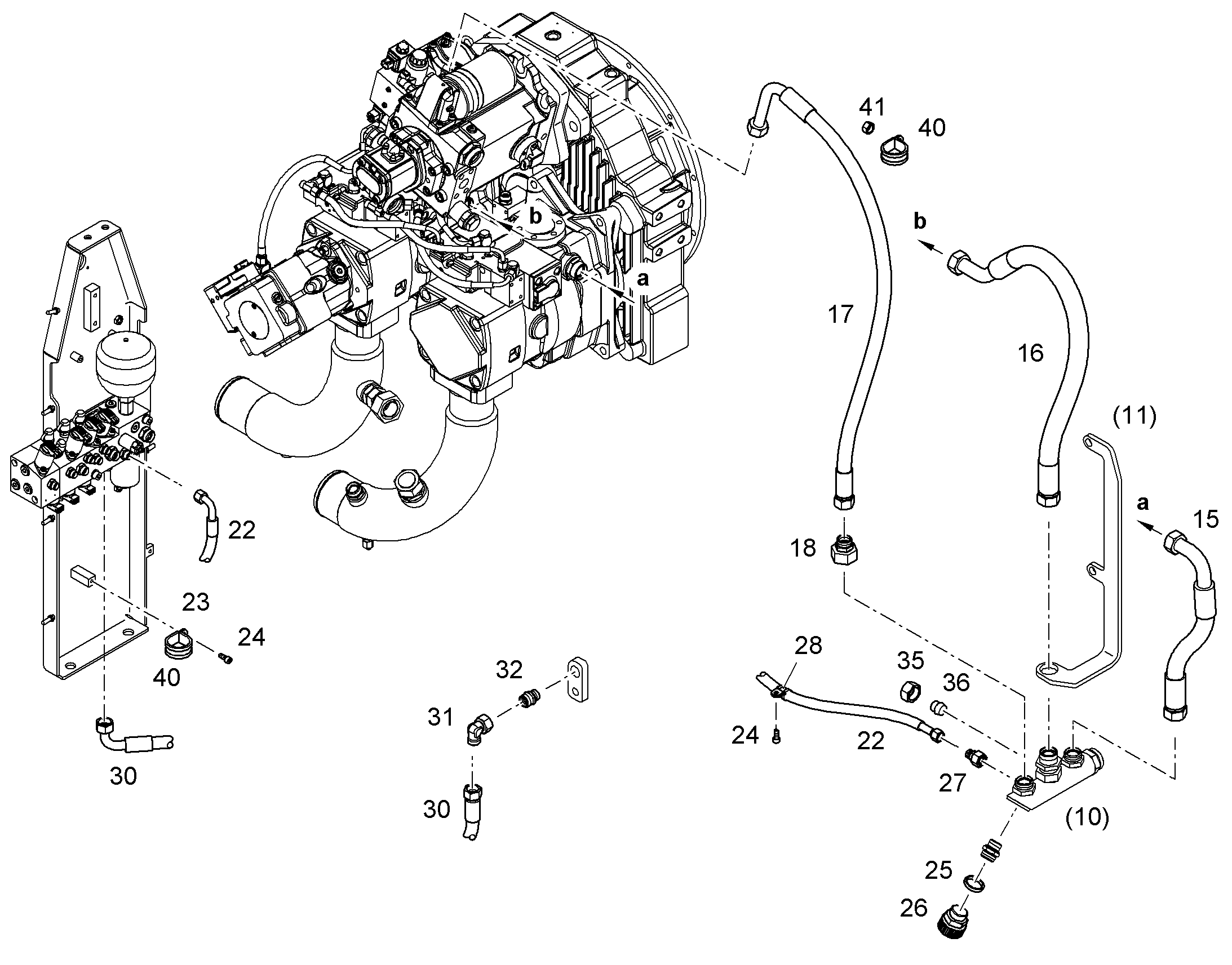 ШЛАНГ 10X1350 10101473 LIEBHERR