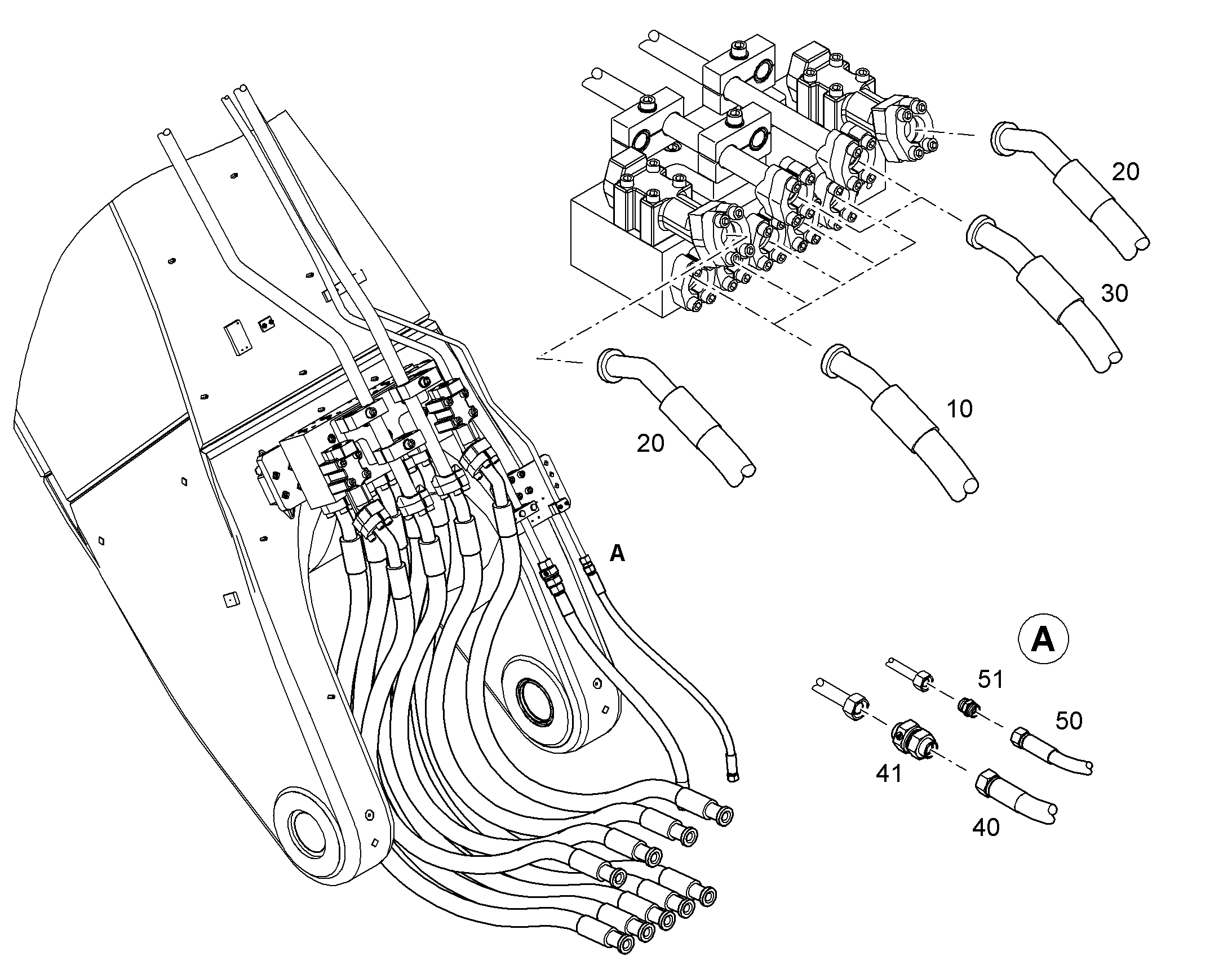ШЛАНГ 32X1880 11826593 LIEBHERR