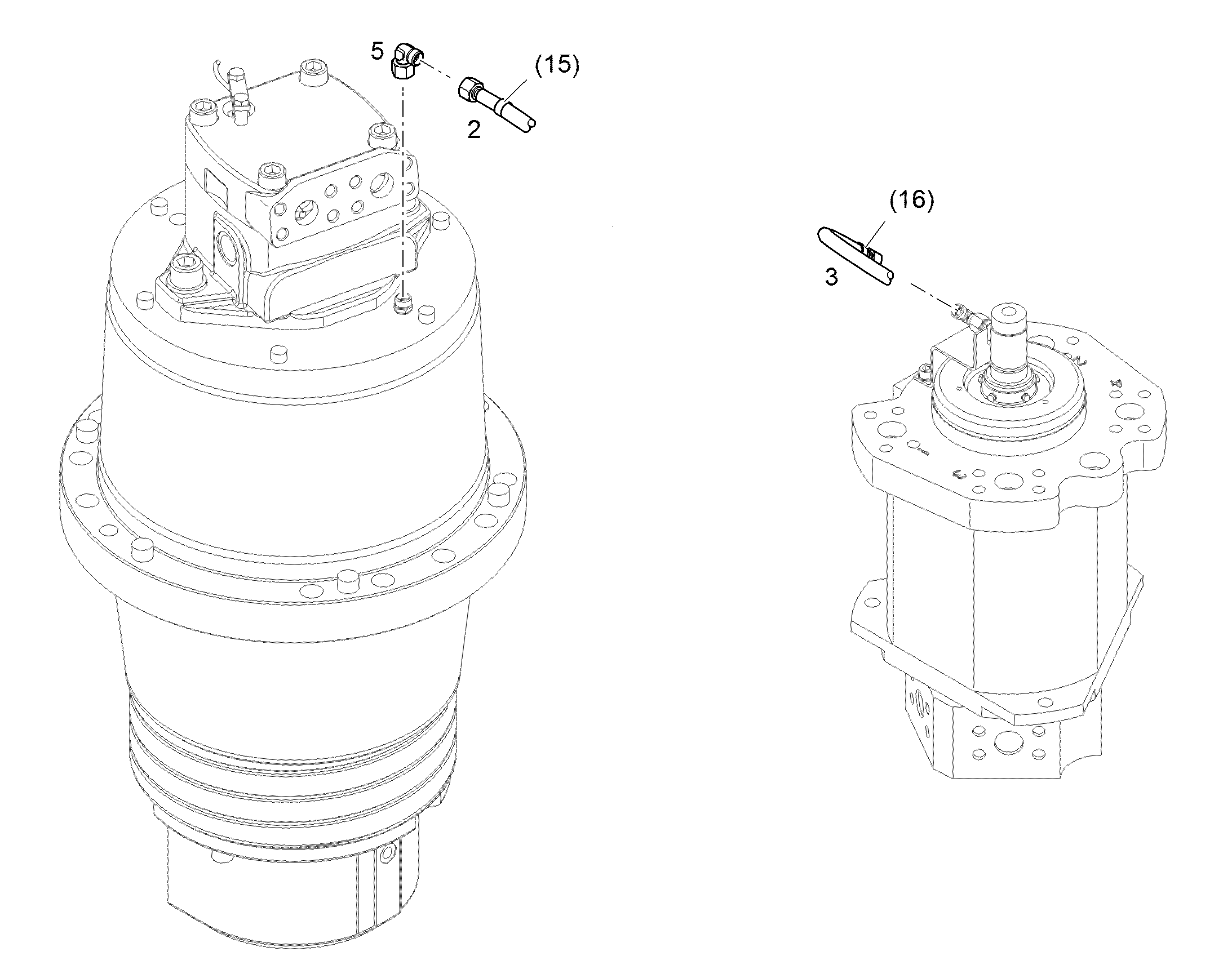 ШЛАНГ 10X4000 10216146 LIEBHERR