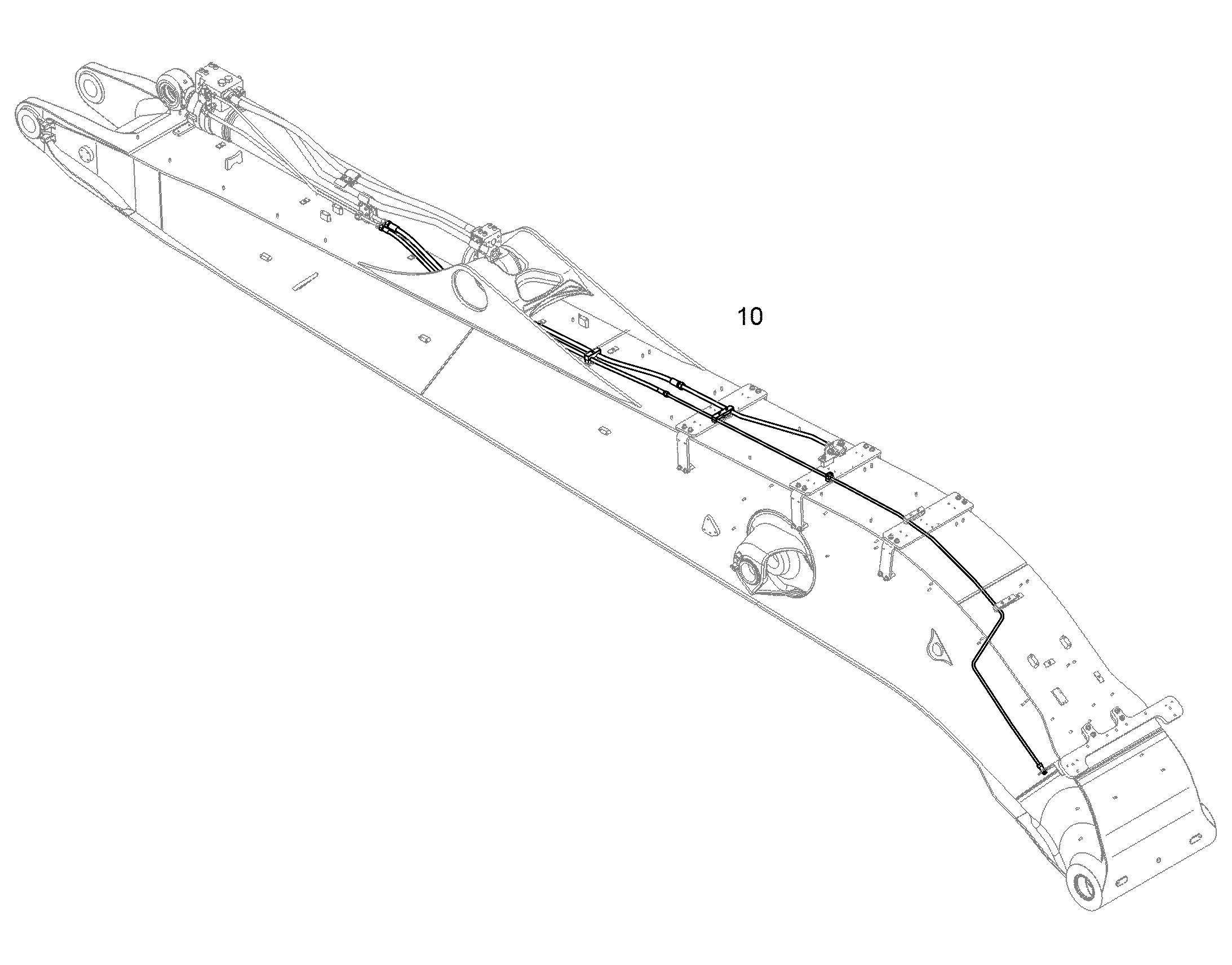 ЗАЩ.ТРУБЫ ЦИЛ.РУК. 11733940 LIEBHERR
