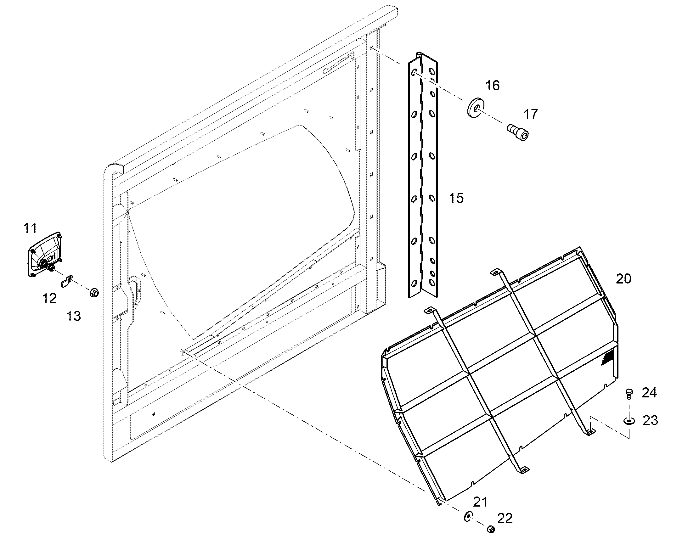 СЕТКА РЕШЕТЧАТАЯ 11385884 LIEBHERR
