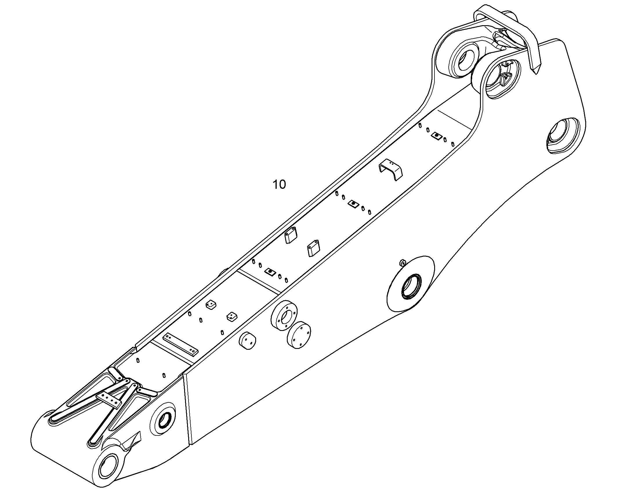 РУКОЯТЬ КОВША 11394400 LIEBHERR