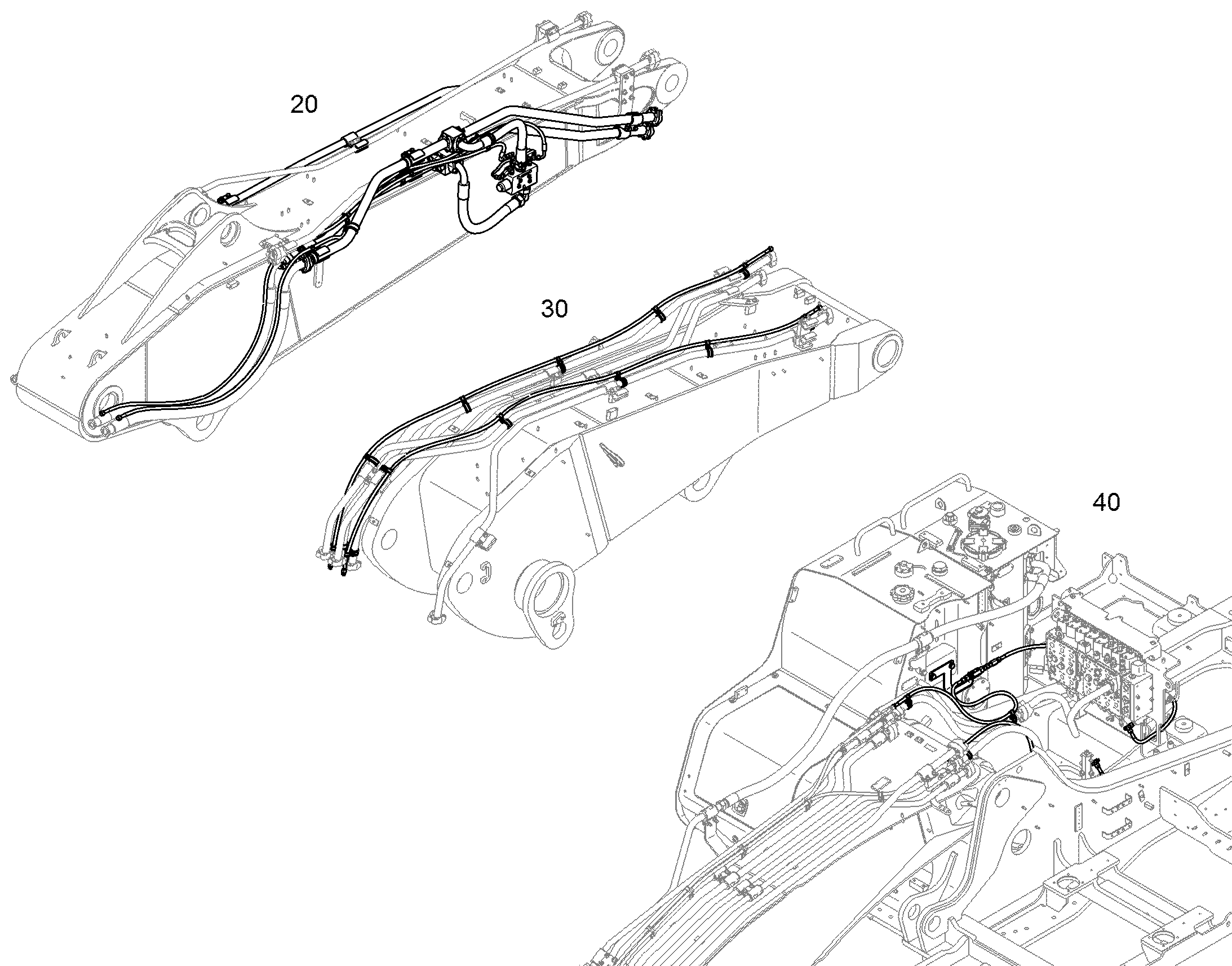 МОНТ.КОМПЛ.Д.УДАРН.ГАЙКОВЕРТА M.BYPASS R946-1491 11430097 LIEBHERR
