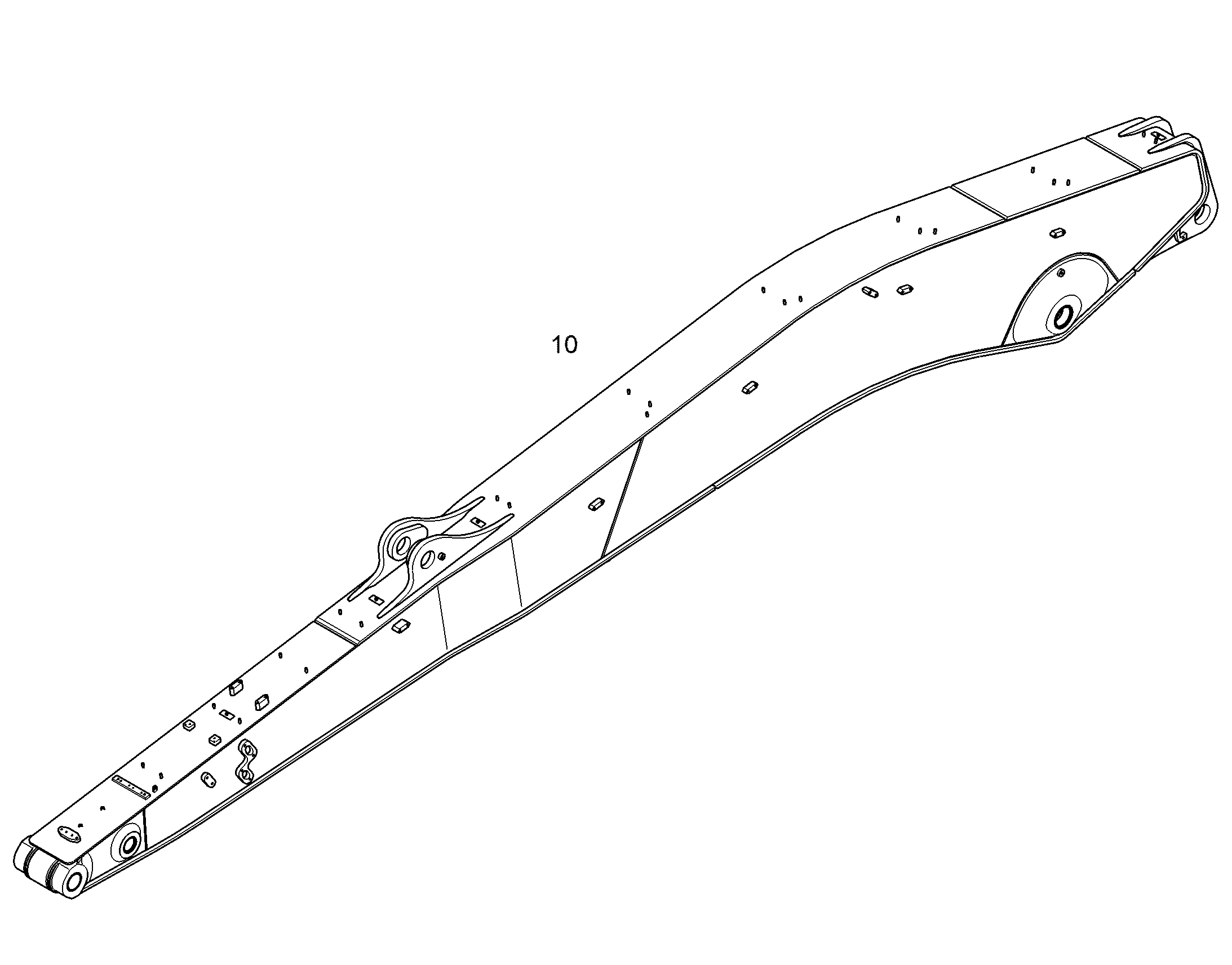 РУКОЯТЬ КОВША 6,50M 11440393 LIEBHERR