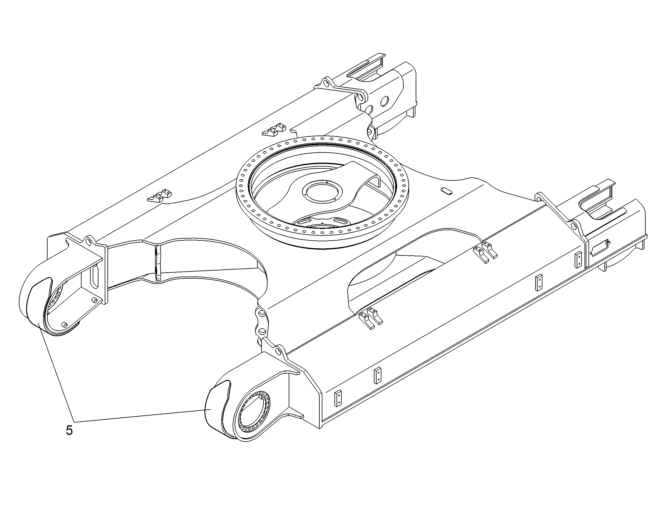 GEAR BEARING MODIF. 11816246 LIEBHERR