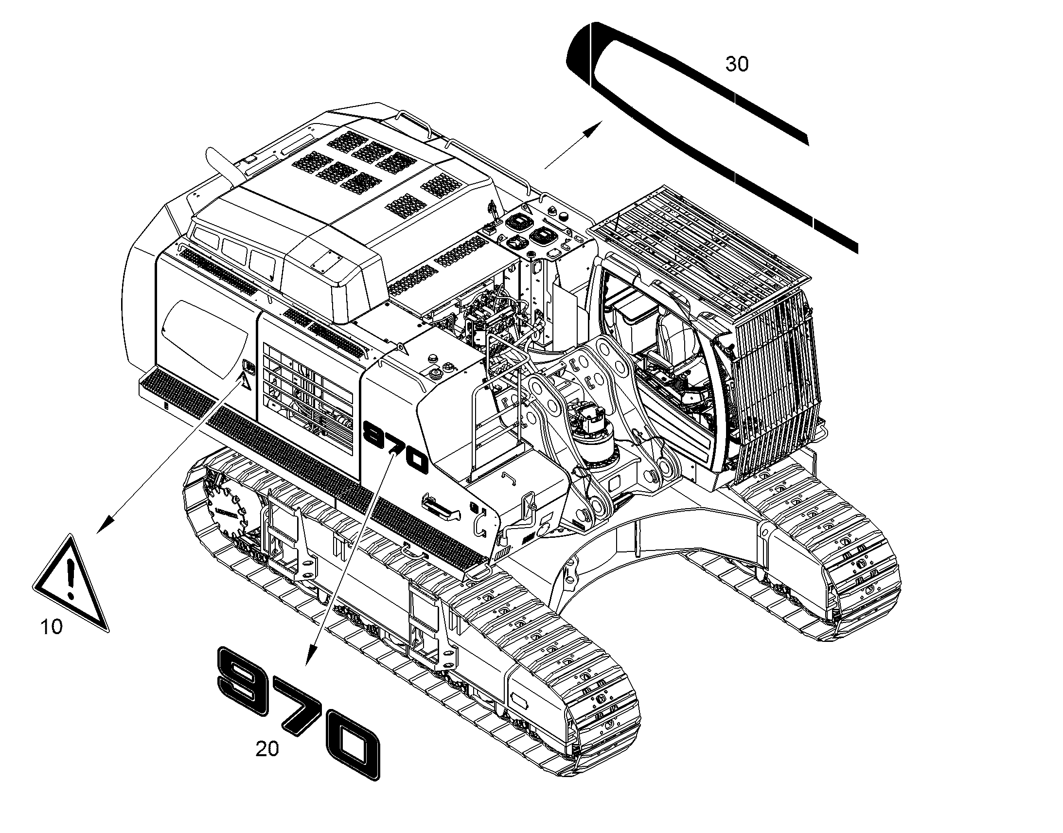 НАКЛЕЙКА 11815641 LIEBHERR